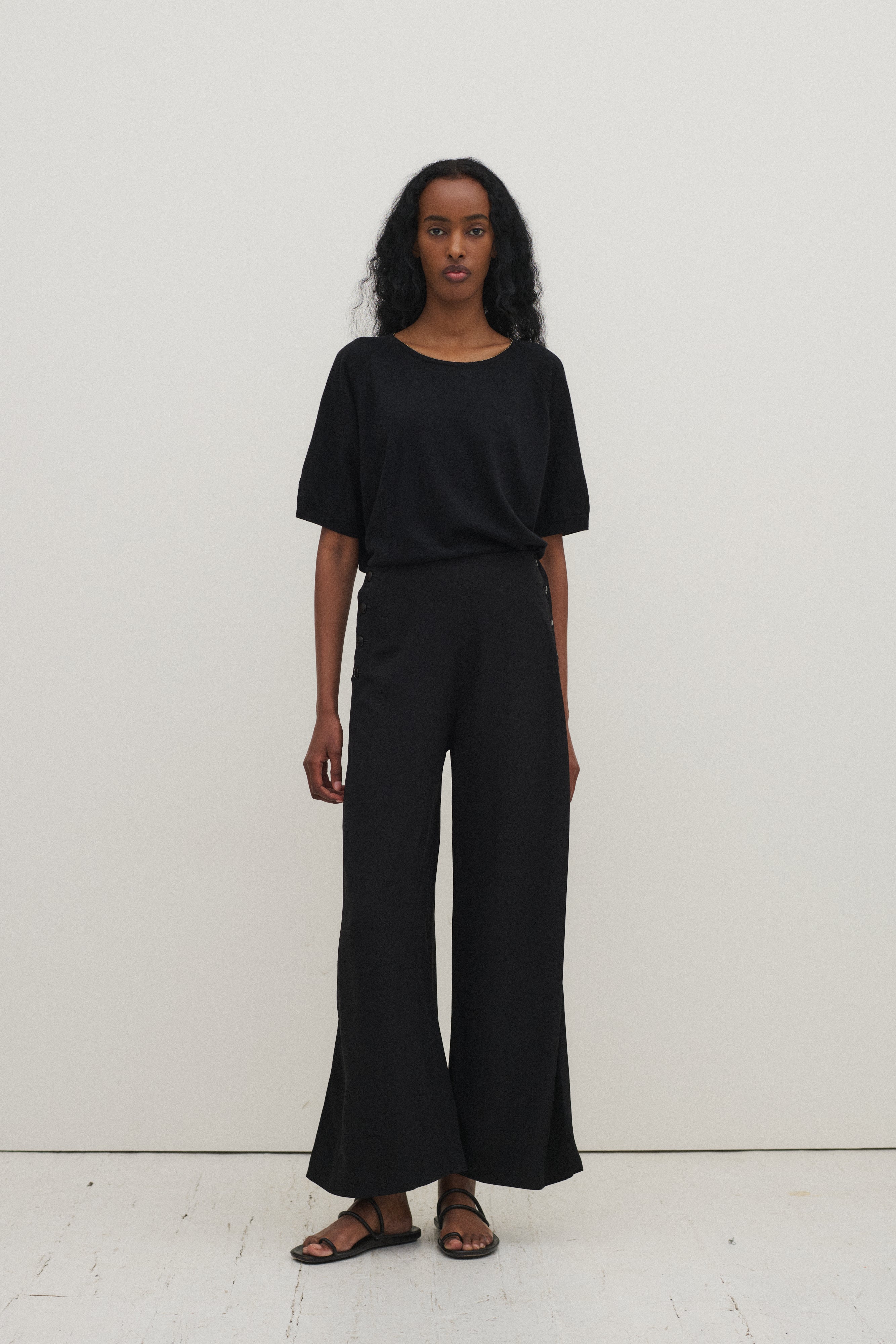 Dries Van Noten Black Top - Desert Vintage