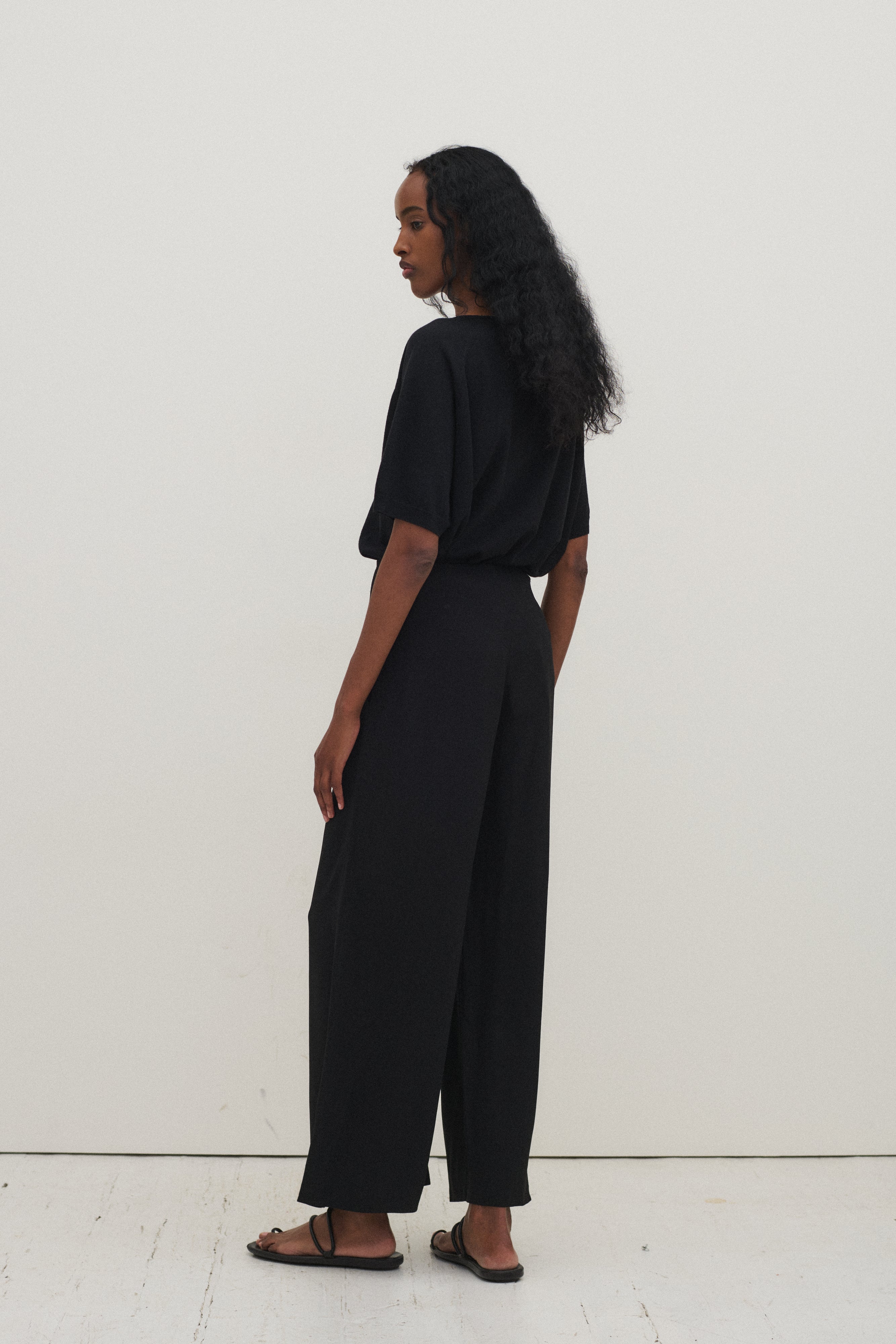 Ysl Silk Trousers - Desert Vintage