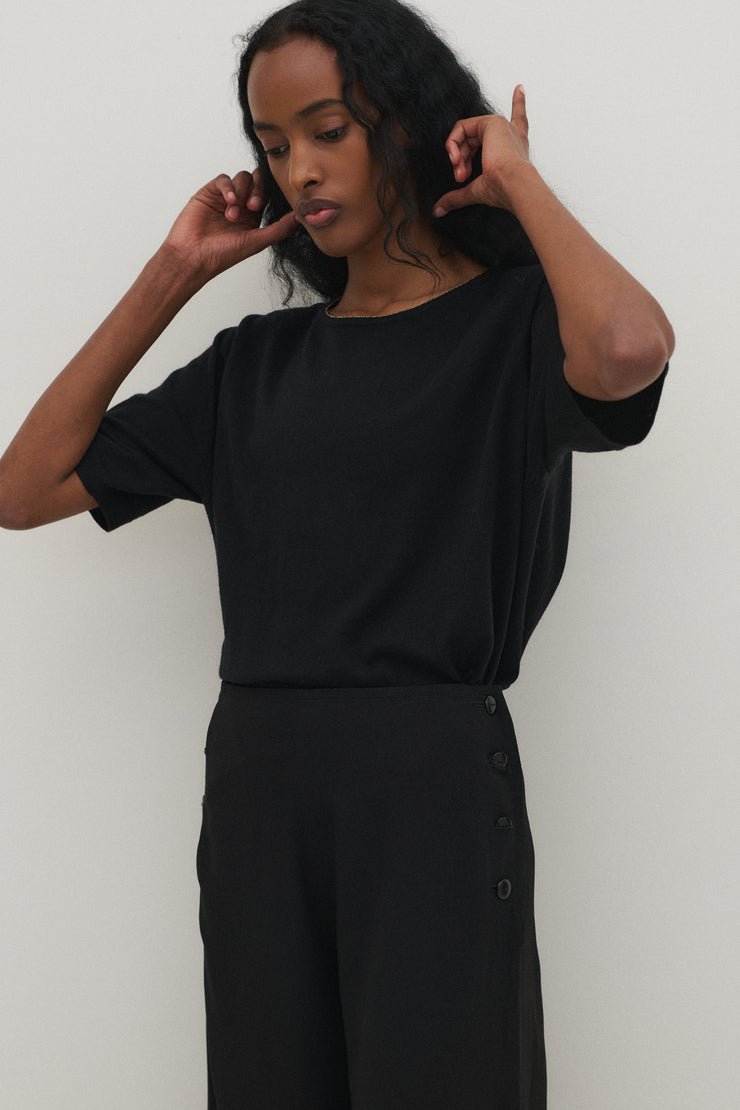 Dries Van Noten Black Top - Desert Vintage