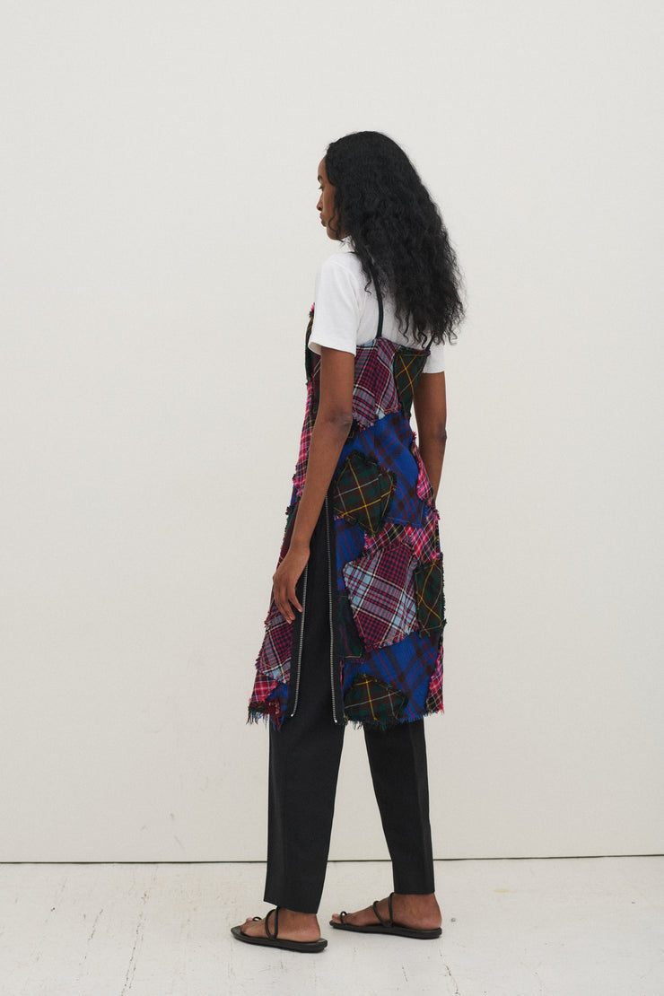 2004 CdG Tricot Plaid Dress - Desert Vintage