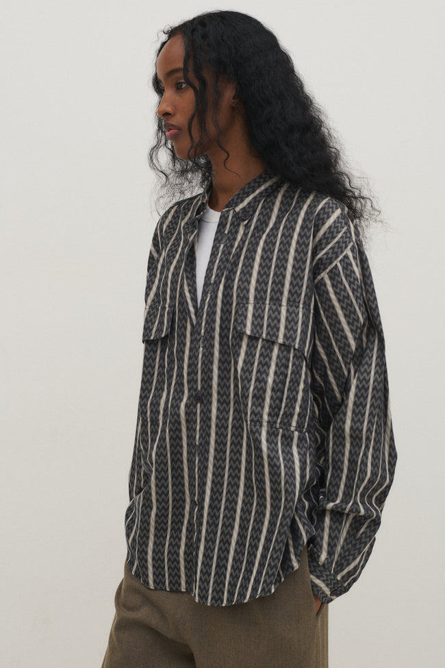 Armani Cotton Button Down - Desert Vintage