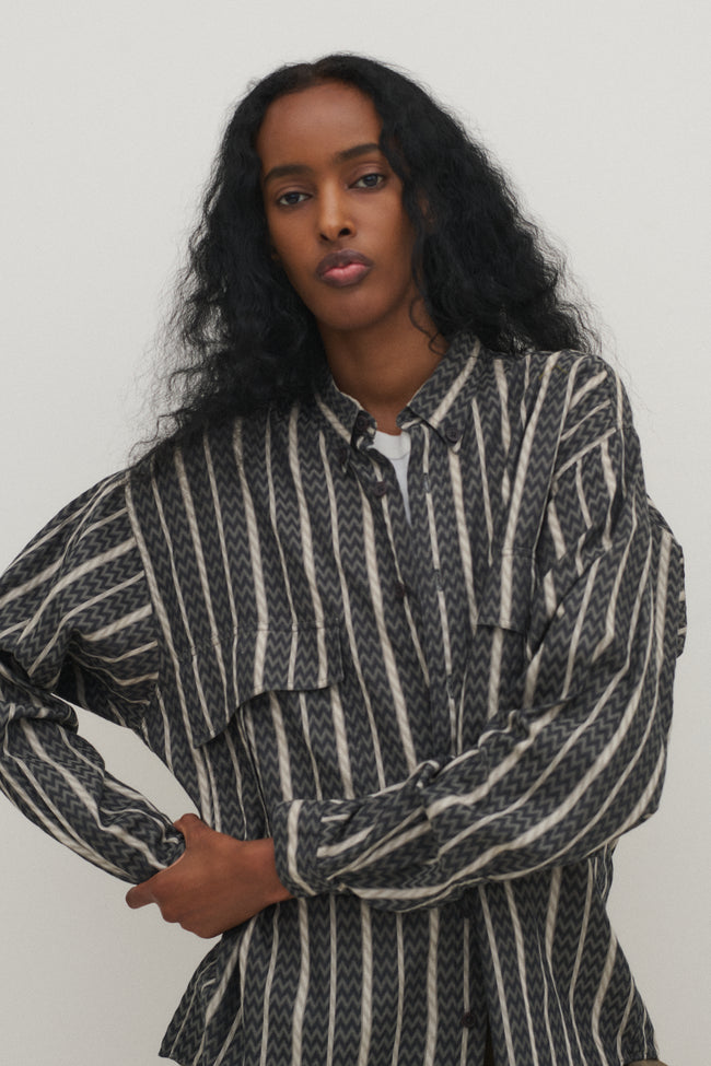 Armani Cotton Button Down - Desert Vintage