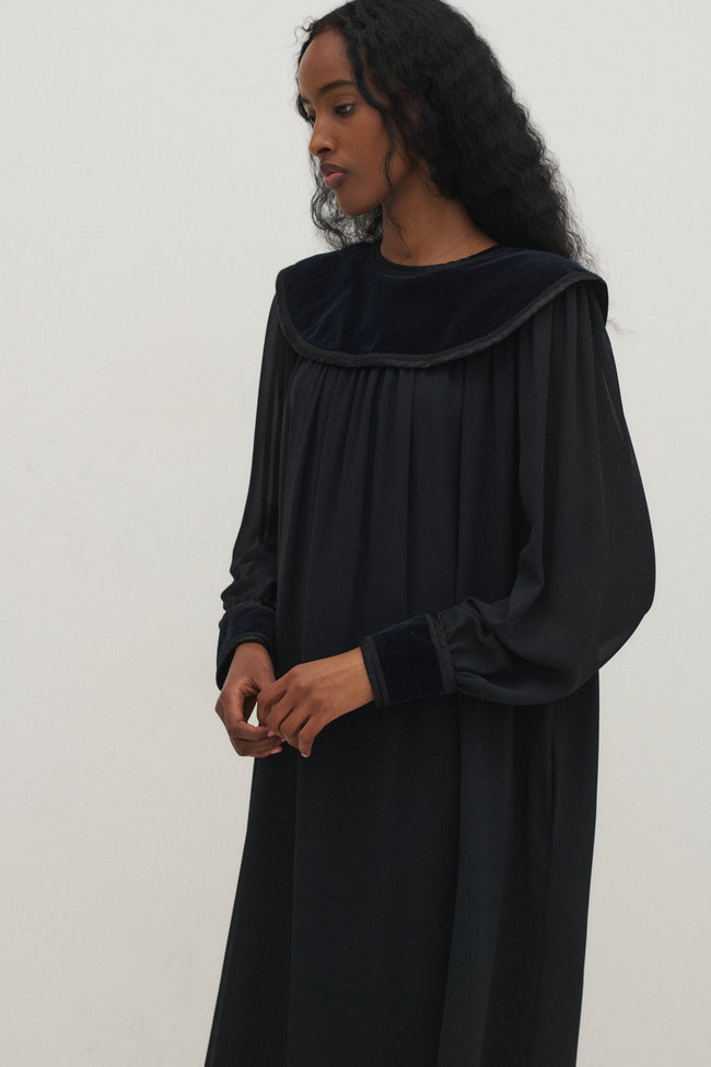 Pierre Cardin Black Dress - Desert Vintage