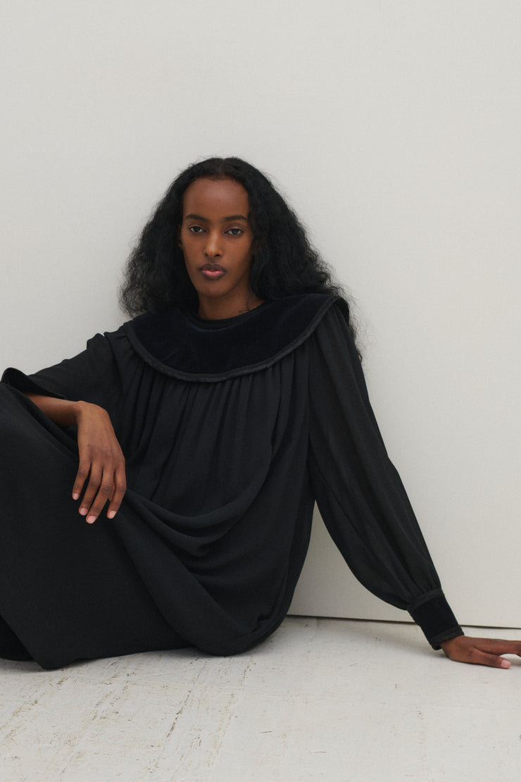 Pierre Cardin Black Dress - Desert Vintage