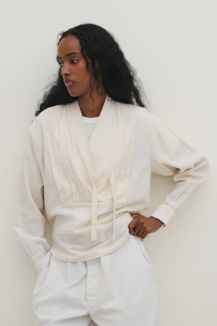 Kenzo White Blouse - Desert Vintage