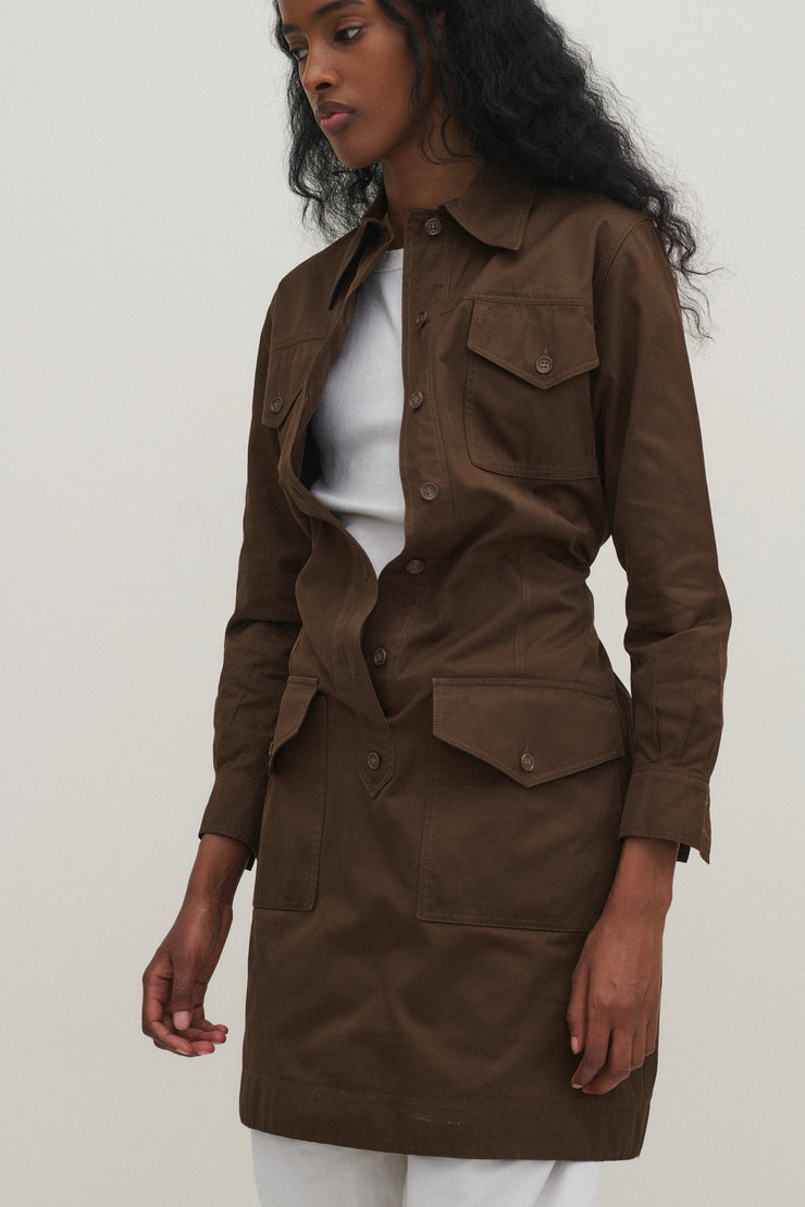 1970s Ysl Chocolate Tunic - Desert Vintage