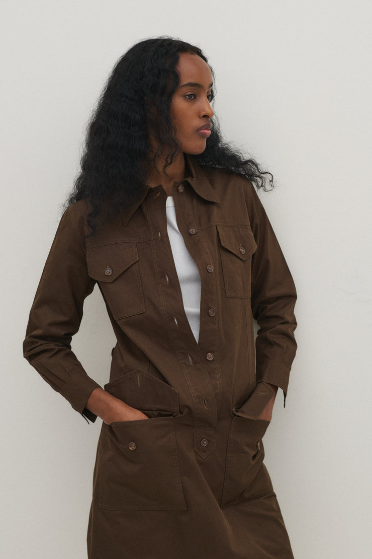 1970s Ysl Chocolate Tunic - Desert Vintage