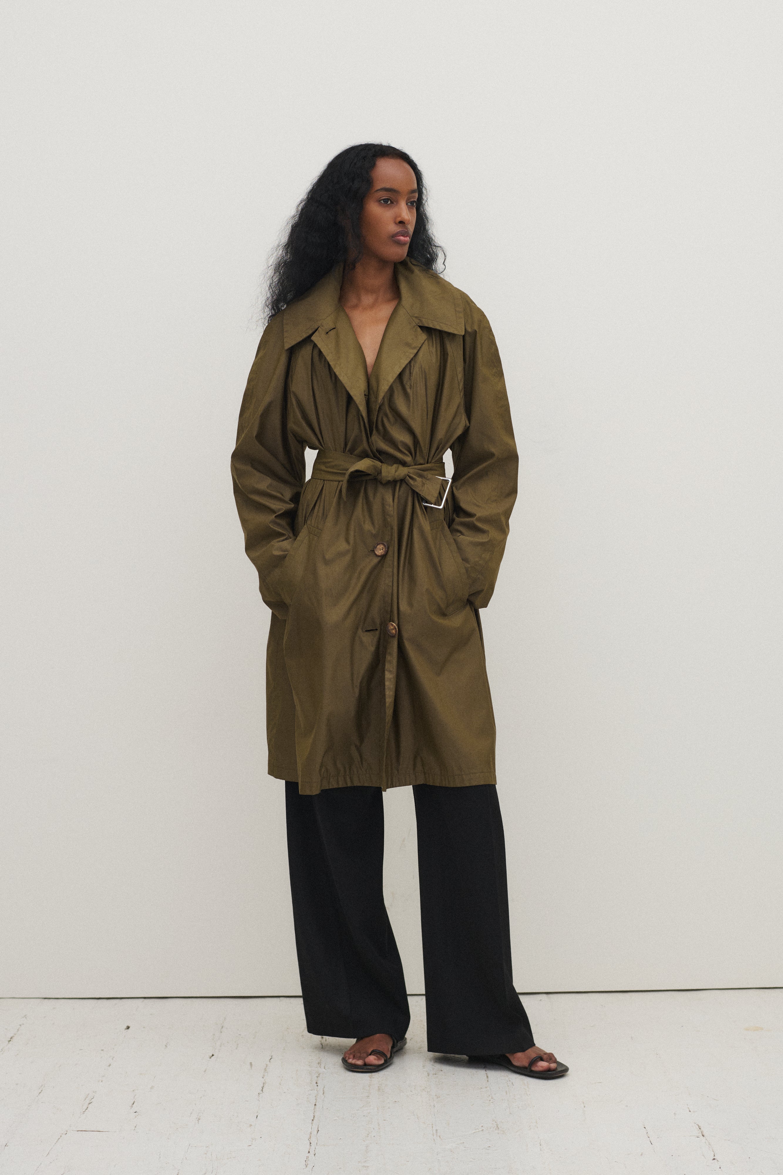 1990s Jil Sander Trench - Desert Vintage