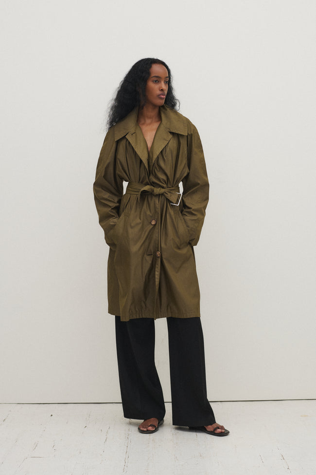 1990s Jil Sander Trench - Desert Vintage