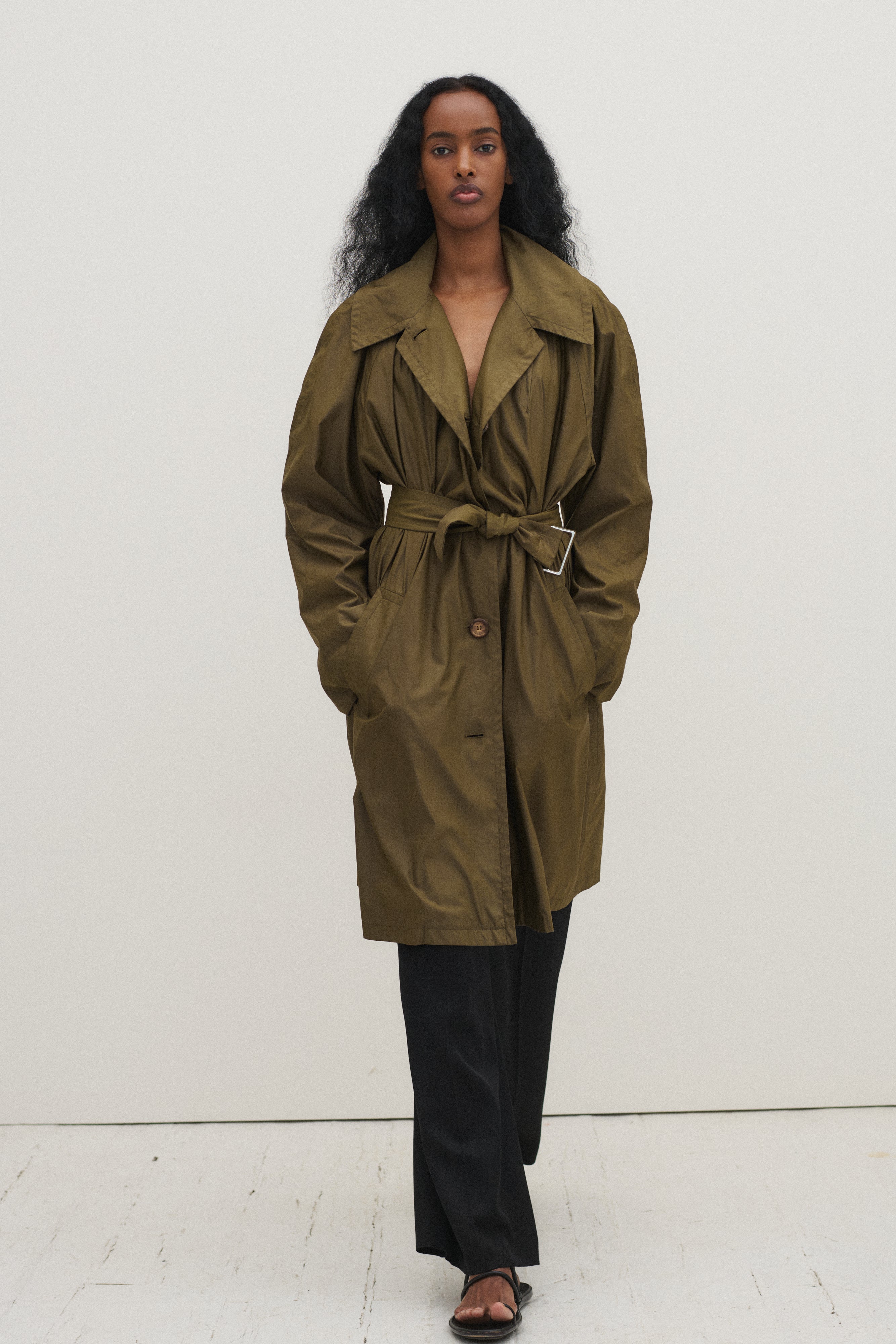 1990s Jil Sander Trench - Desert Vintage