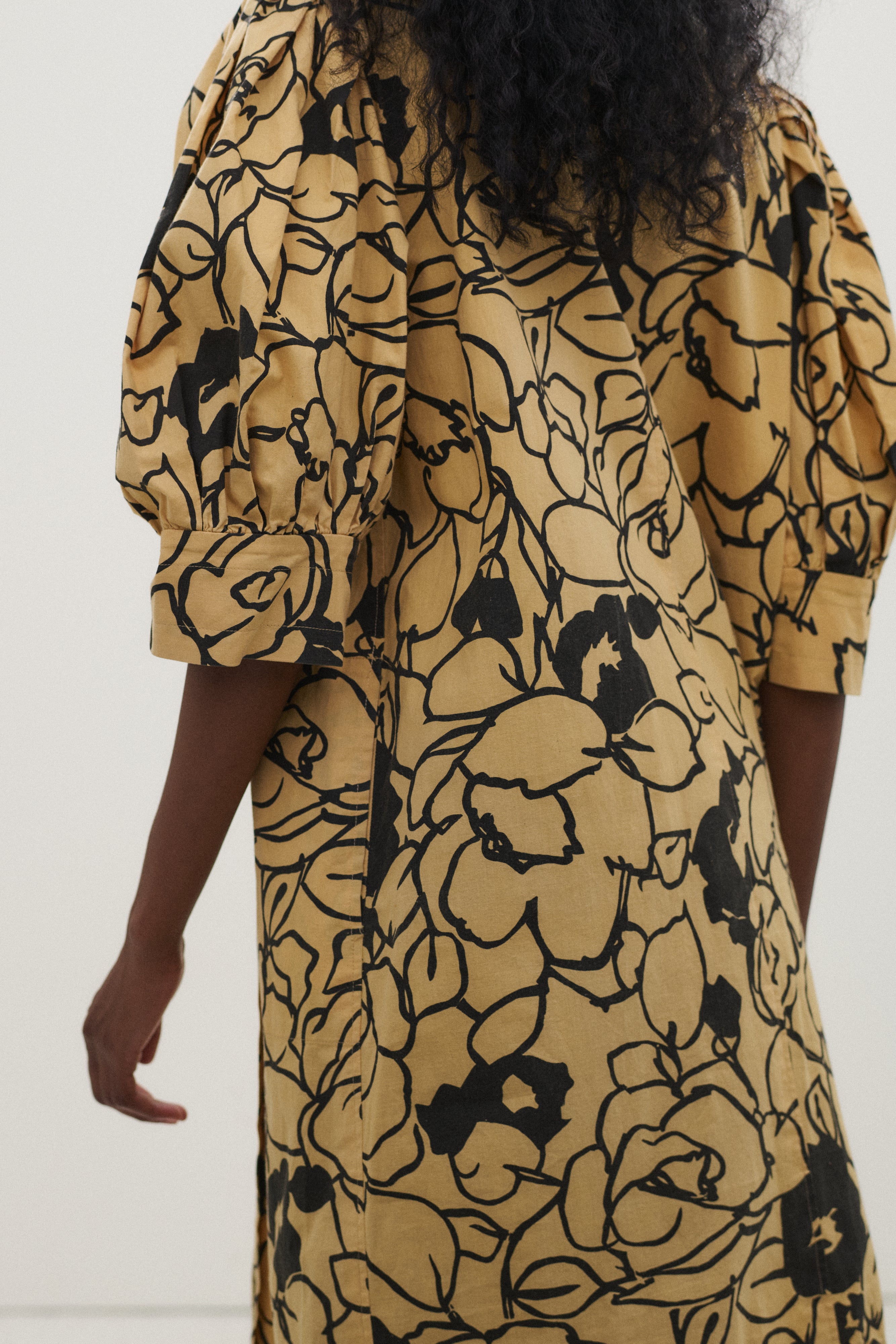 Ysl Floral Print Dress - Desert Vintage