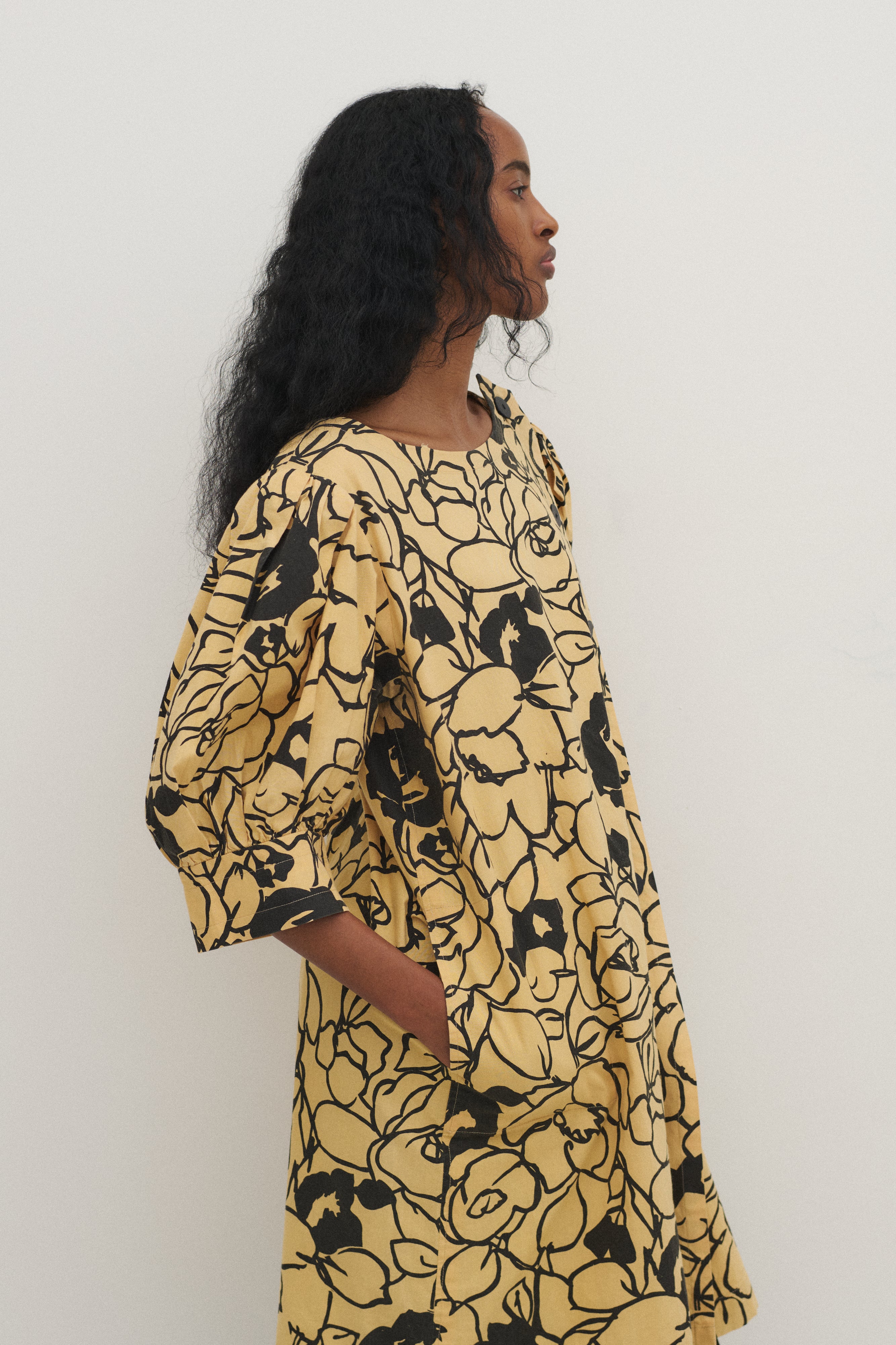 Ysl Floral Print Dress - Desert Vintage