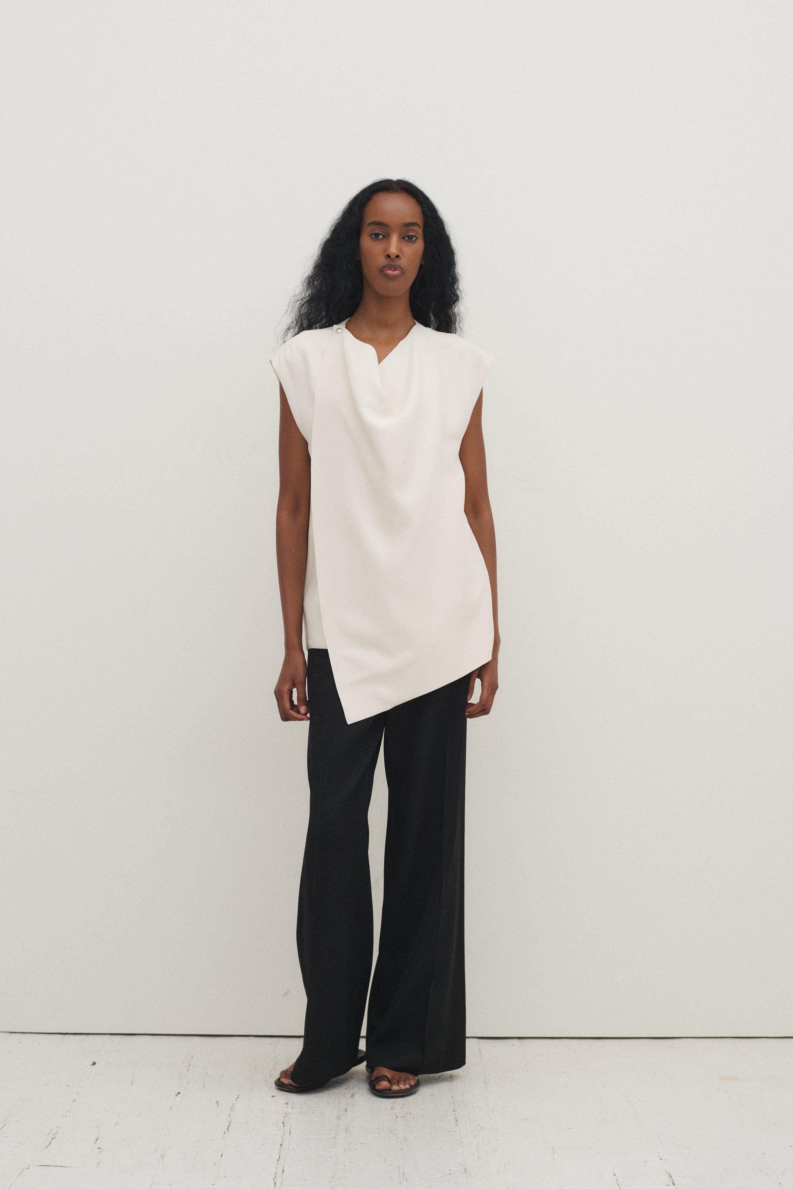 Celine White Blouse - Desert Vintage