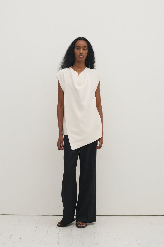 Celine White Blouse - Desert Vintage