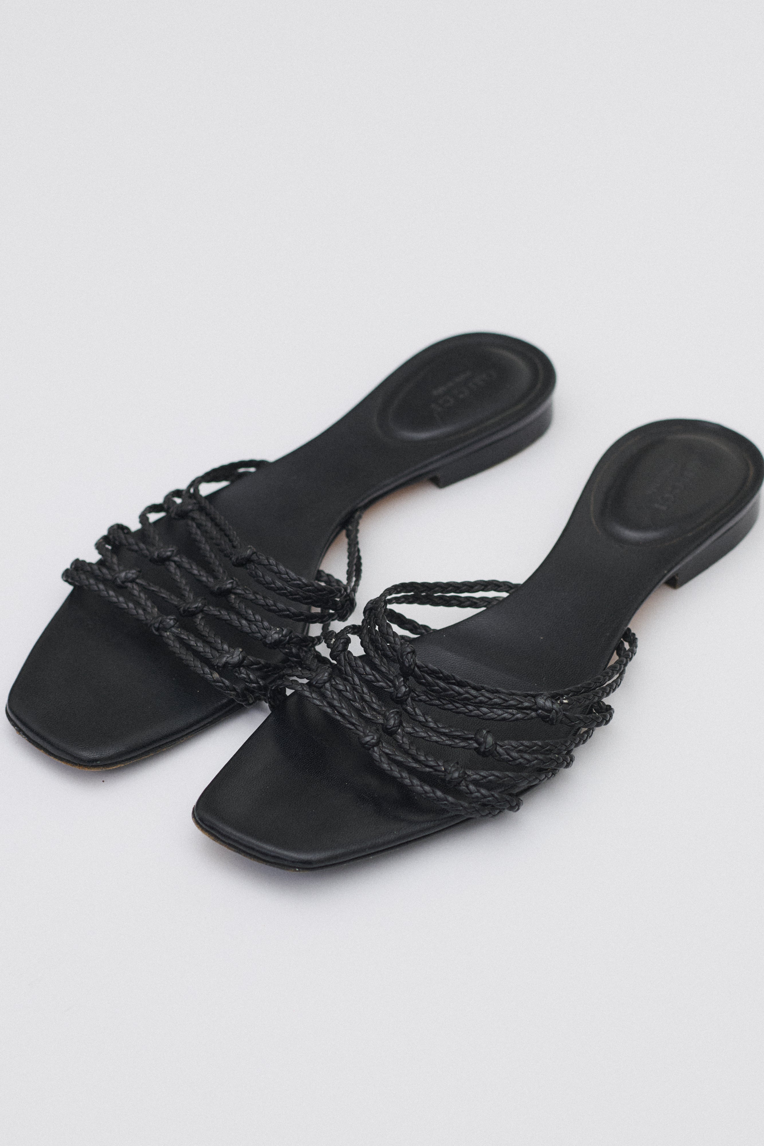 Gucci Braided Leather Sandal - Desert Vintage
