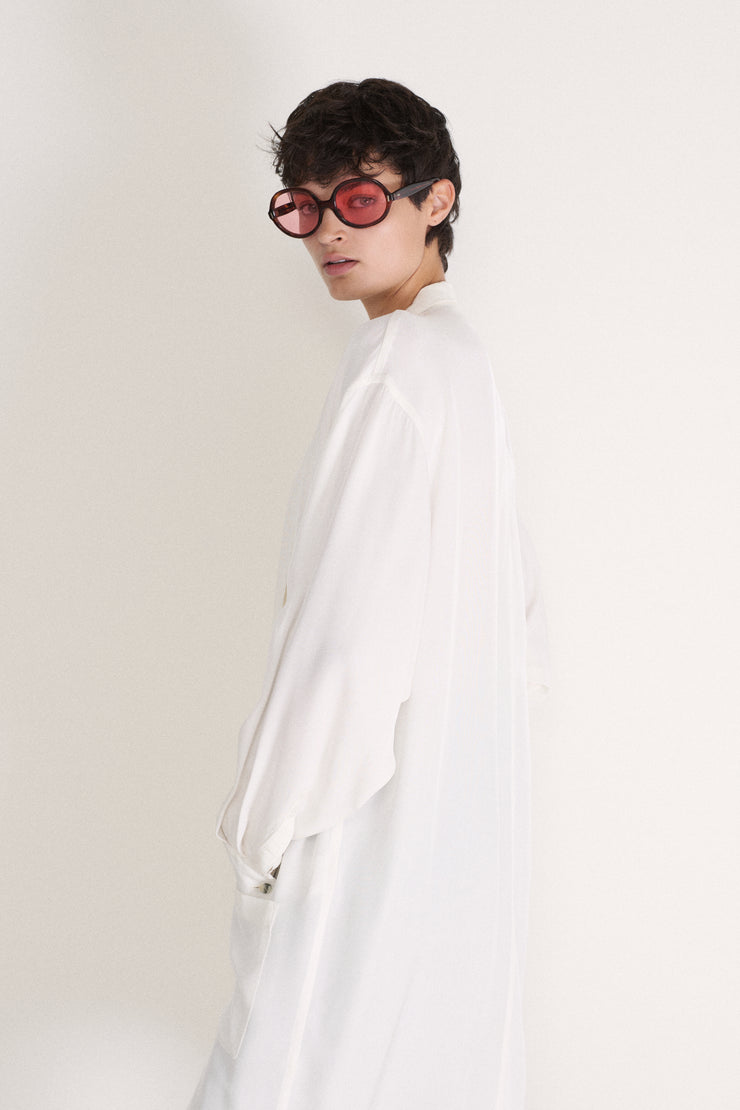 Yohji Yamamoto White Tunic - Desert Vintage