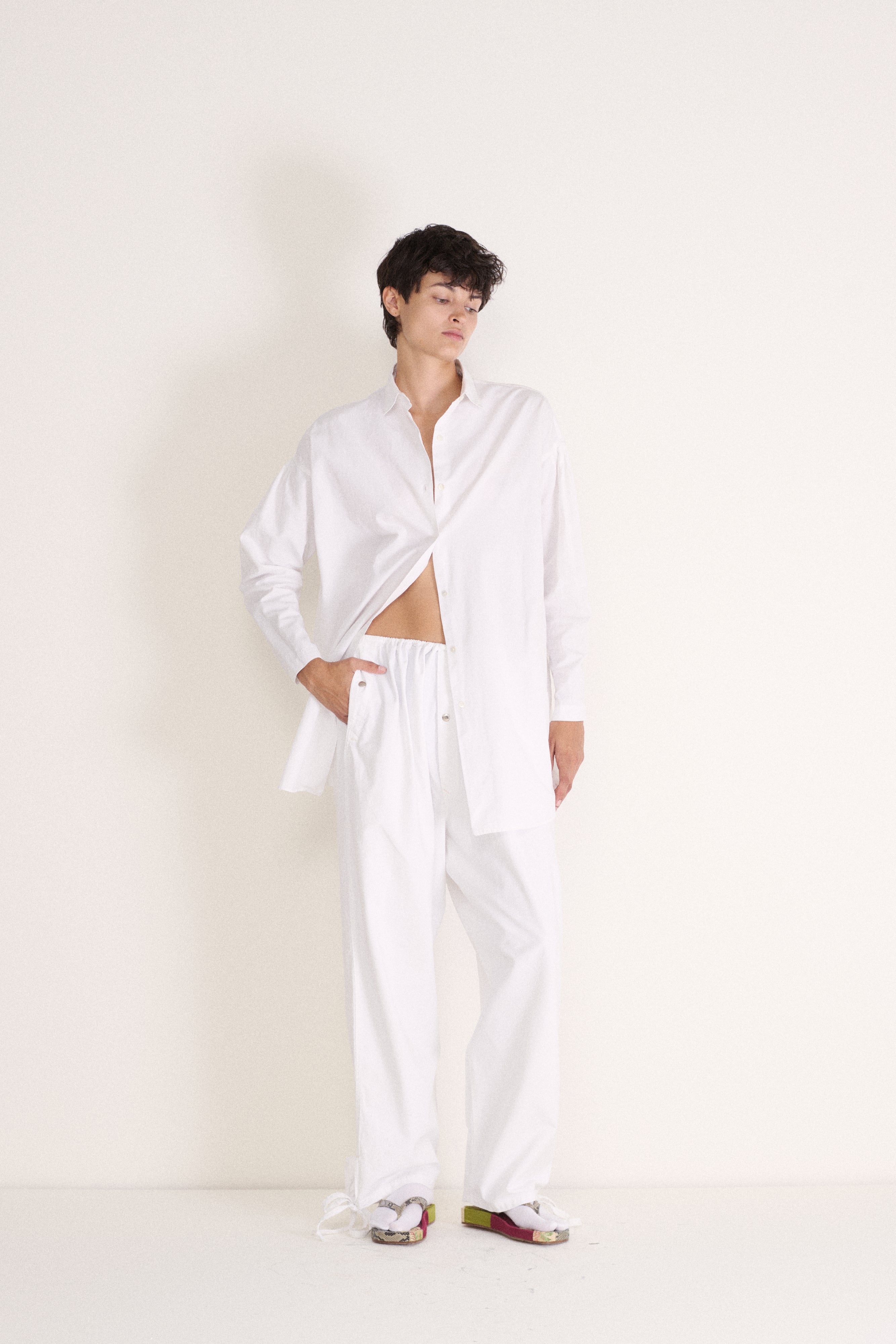 Romeo Gigli White Button Down - Desert Vintage