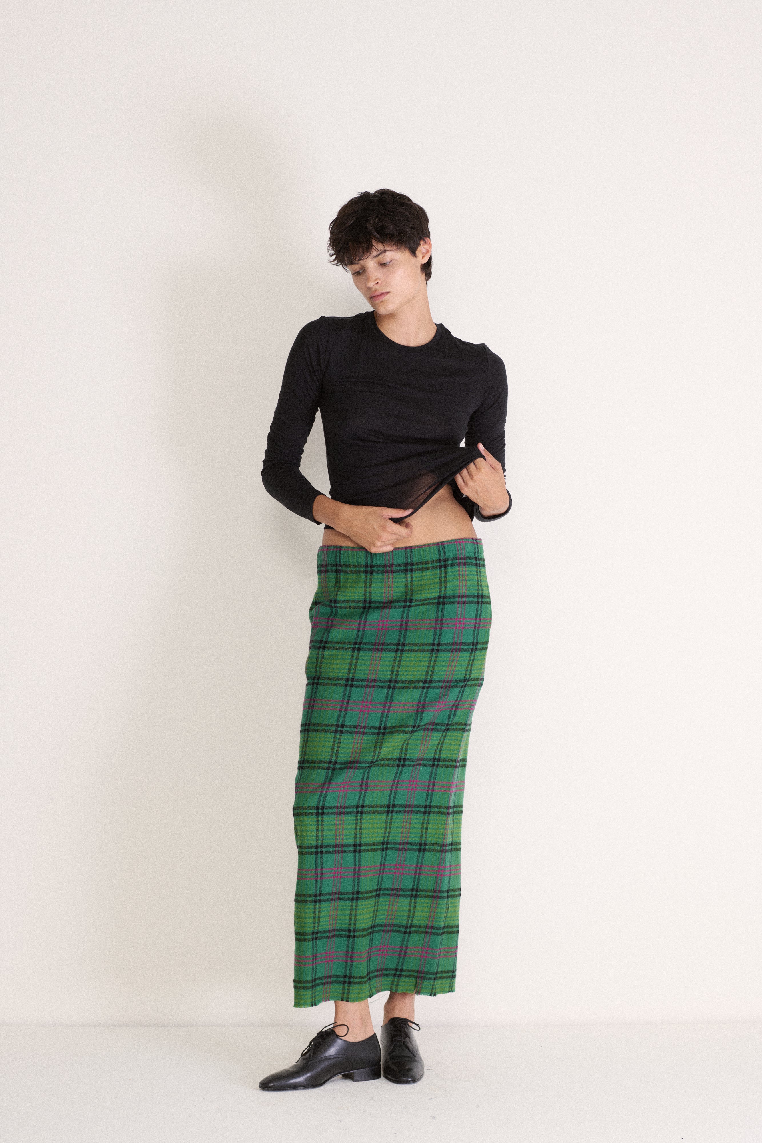 1993 CdG Plaid Skirt - Desert Vintage