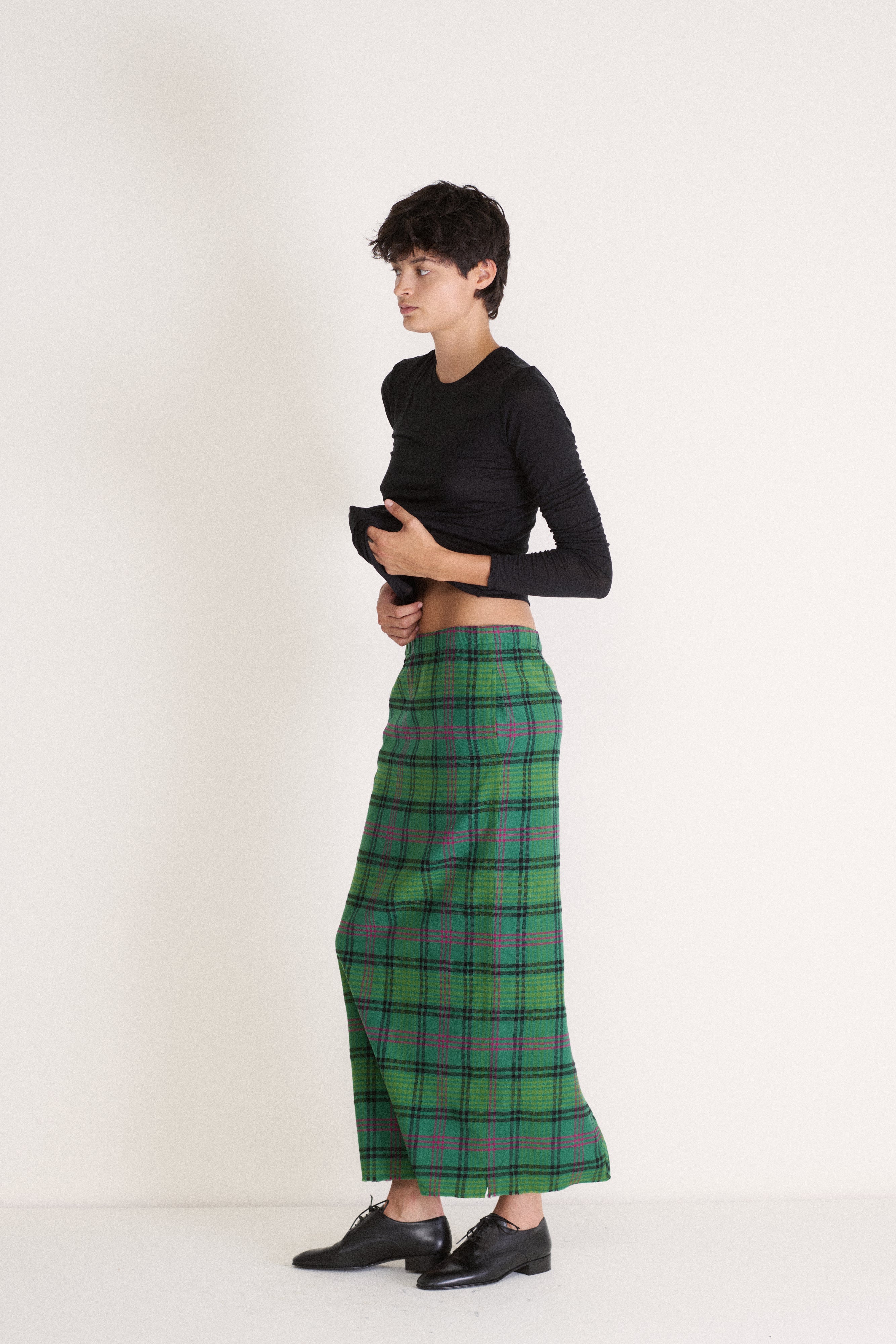 1993 CdG Plaid Skirt - Desert Vintage