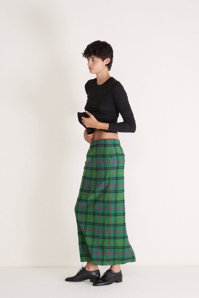 1993 CdG Plaid Skirt - Desert Vintage