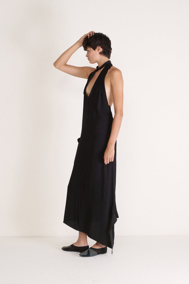 *Yohji Yamamoto Black Dress - Desert Vintage