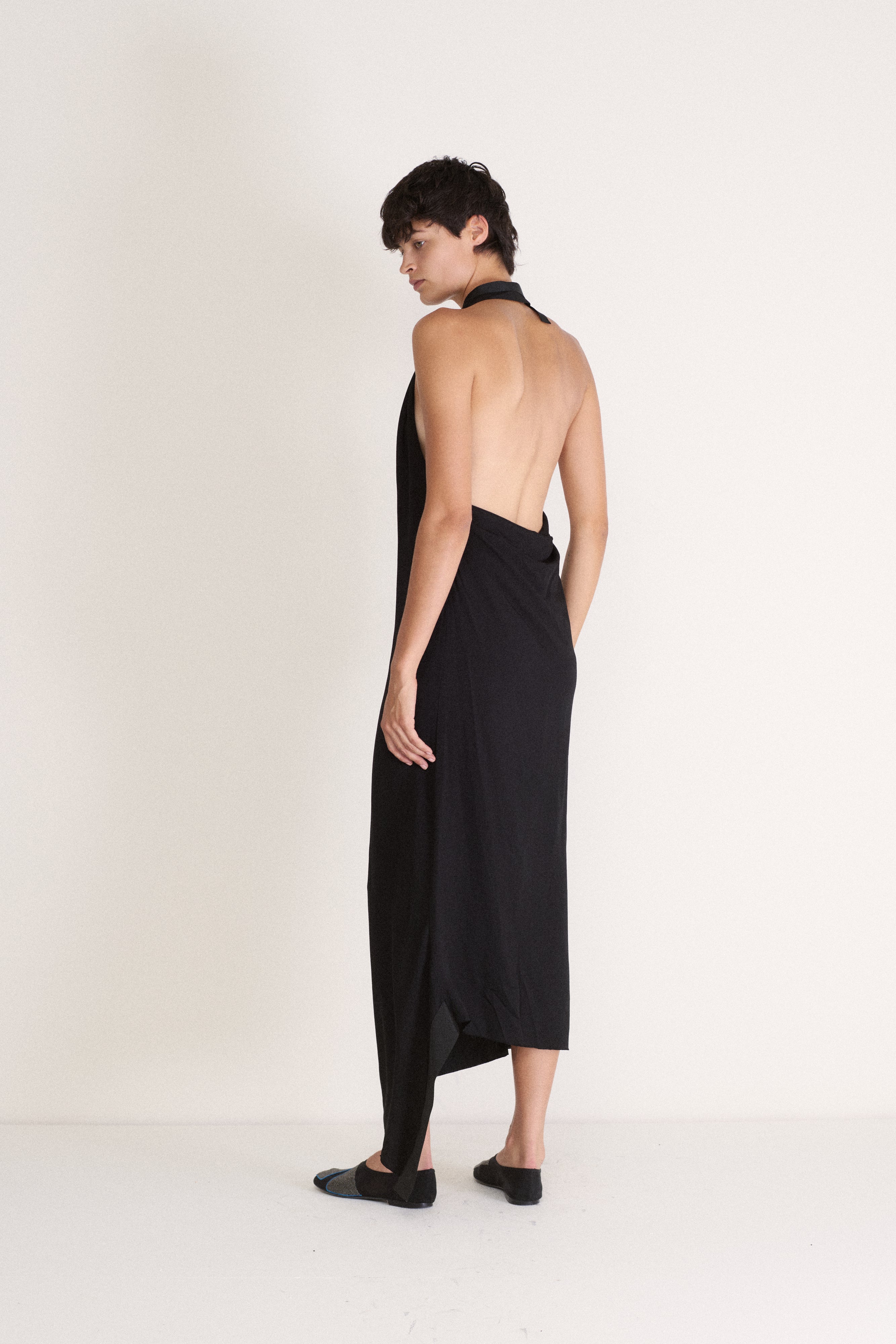 *Yohji Yamamoto Black Dress - Desert Vintage