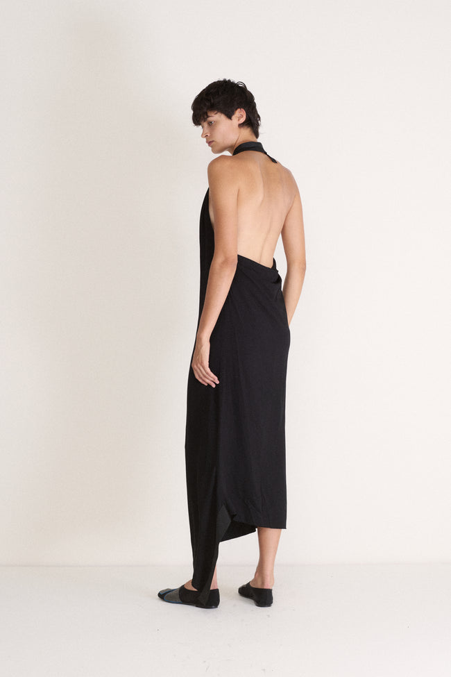 *Yohji Yamamoto Black Dress - Desert Vintage