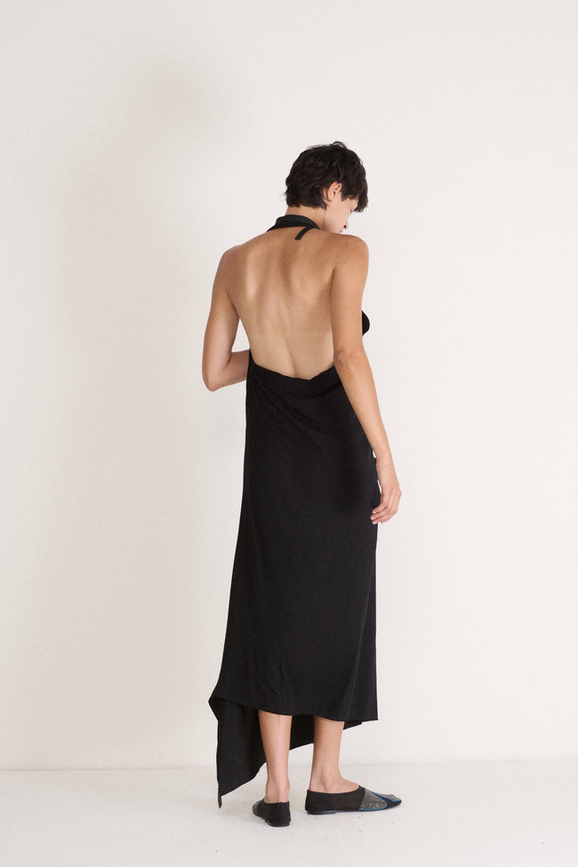 *Yohji Yamamoto Black Dress - Desert Vintage