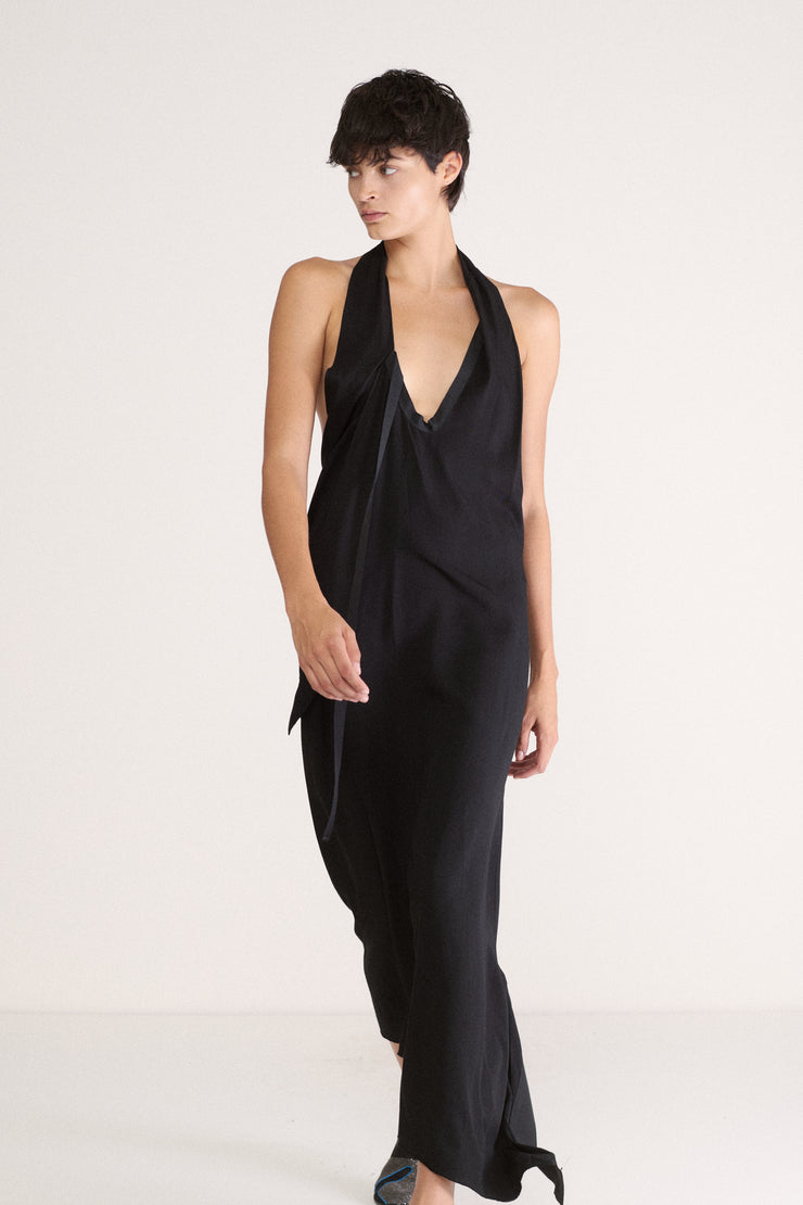 2000s Yohji Yamamoto Black Dress - Desert Vintage