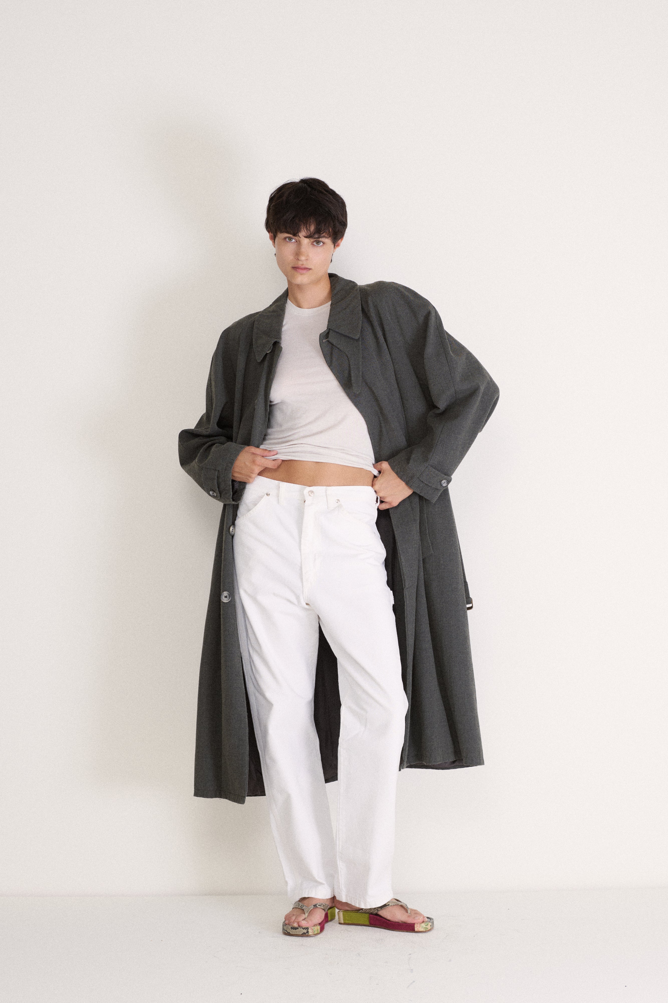 Armani Trench - Desert Vintage