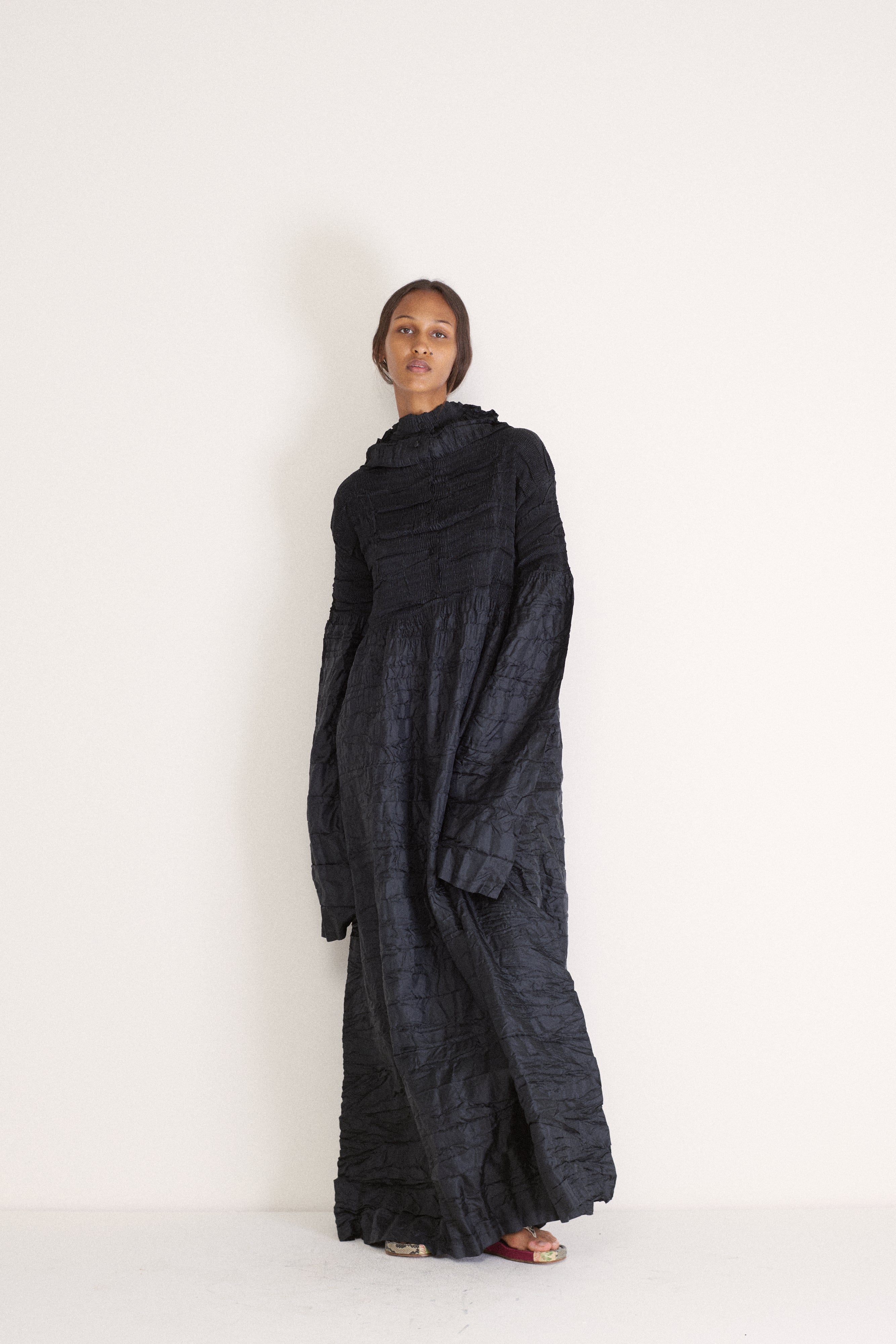 *Issey Miyake Plisse Gown - Desert Vintage