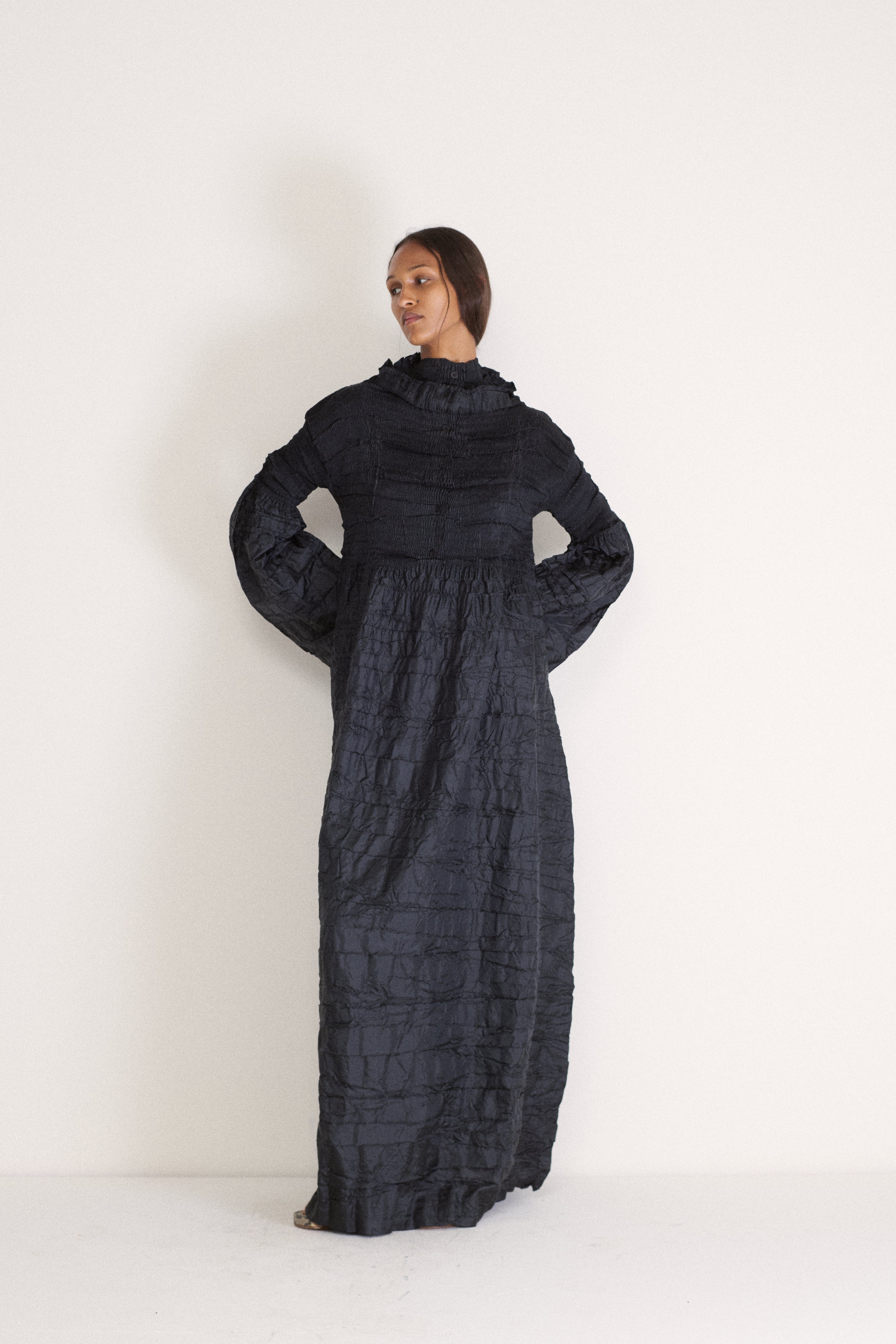 *Issey Miyake Plisse Gown - Desert Vintage