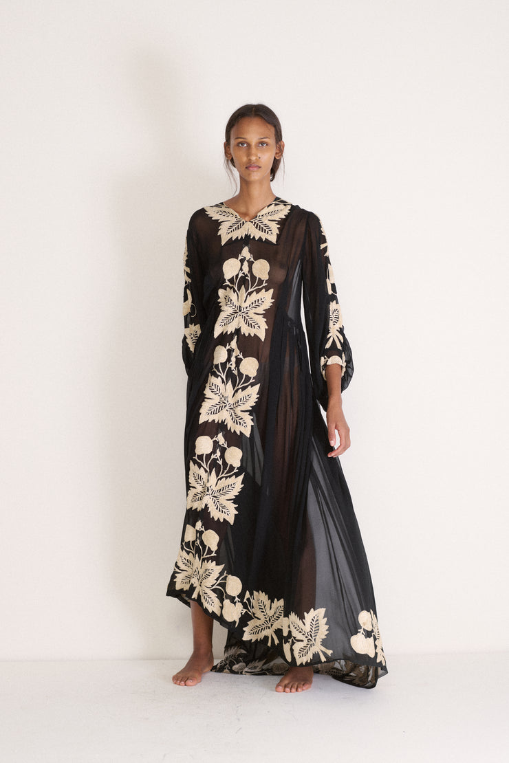1930s Silk Chiffon Dress - Desert Vintage