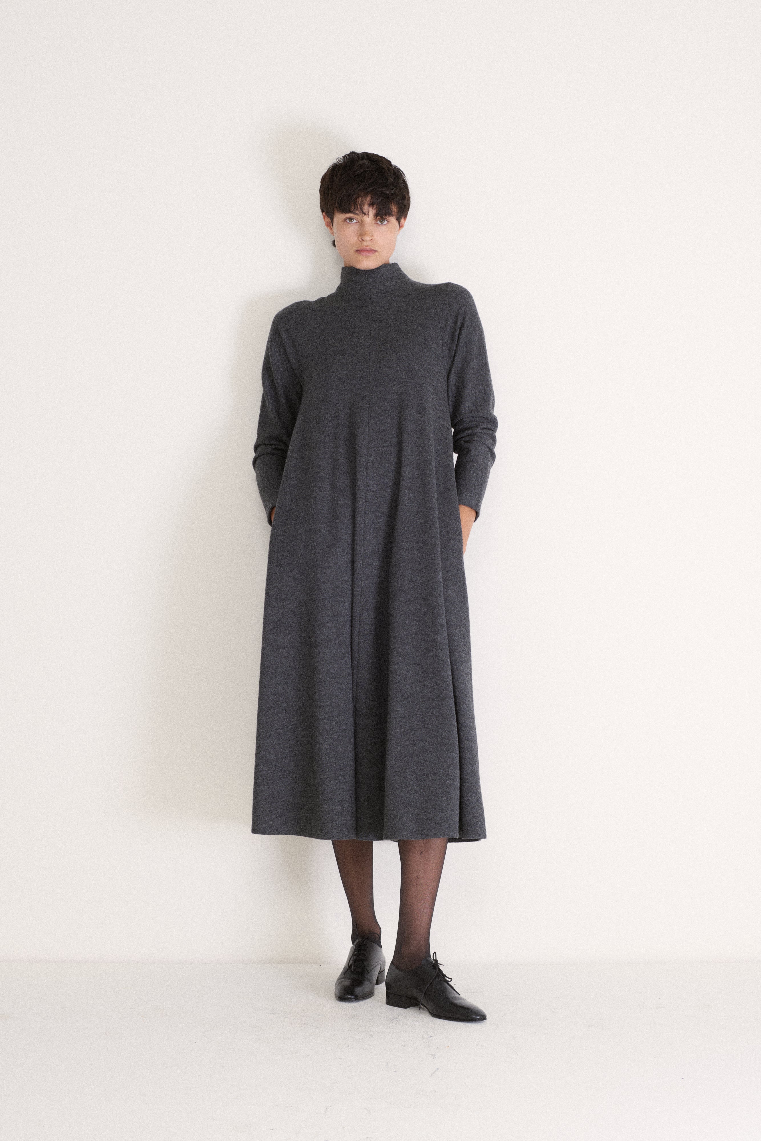Geoffrey Beene Grey Dress - Desert Vintage