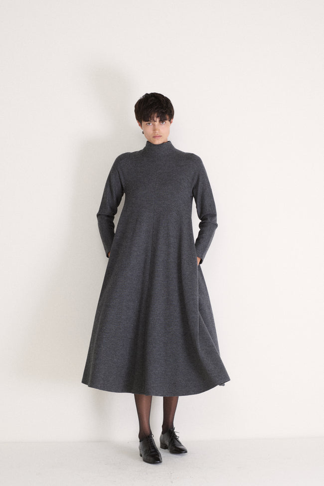 Geoffrey Beene Grey Dress - Desert Vintage