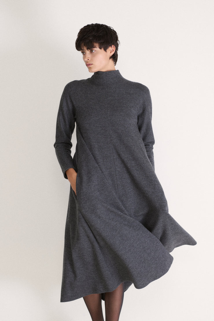 Geoffrey Beene Grey Dress - Desert Vintage