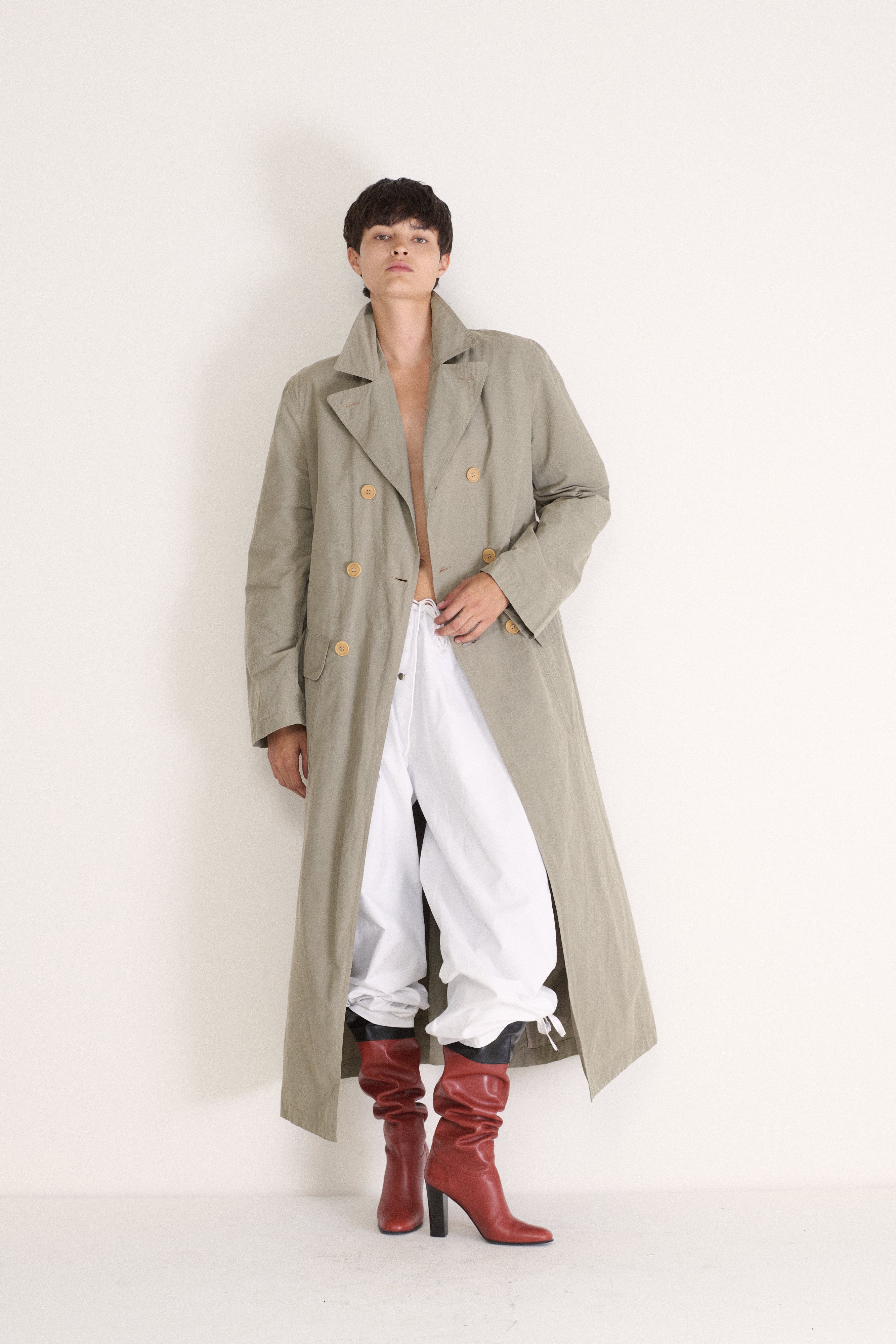 *Romeo Gigli Trench Coat - Desert Vintage