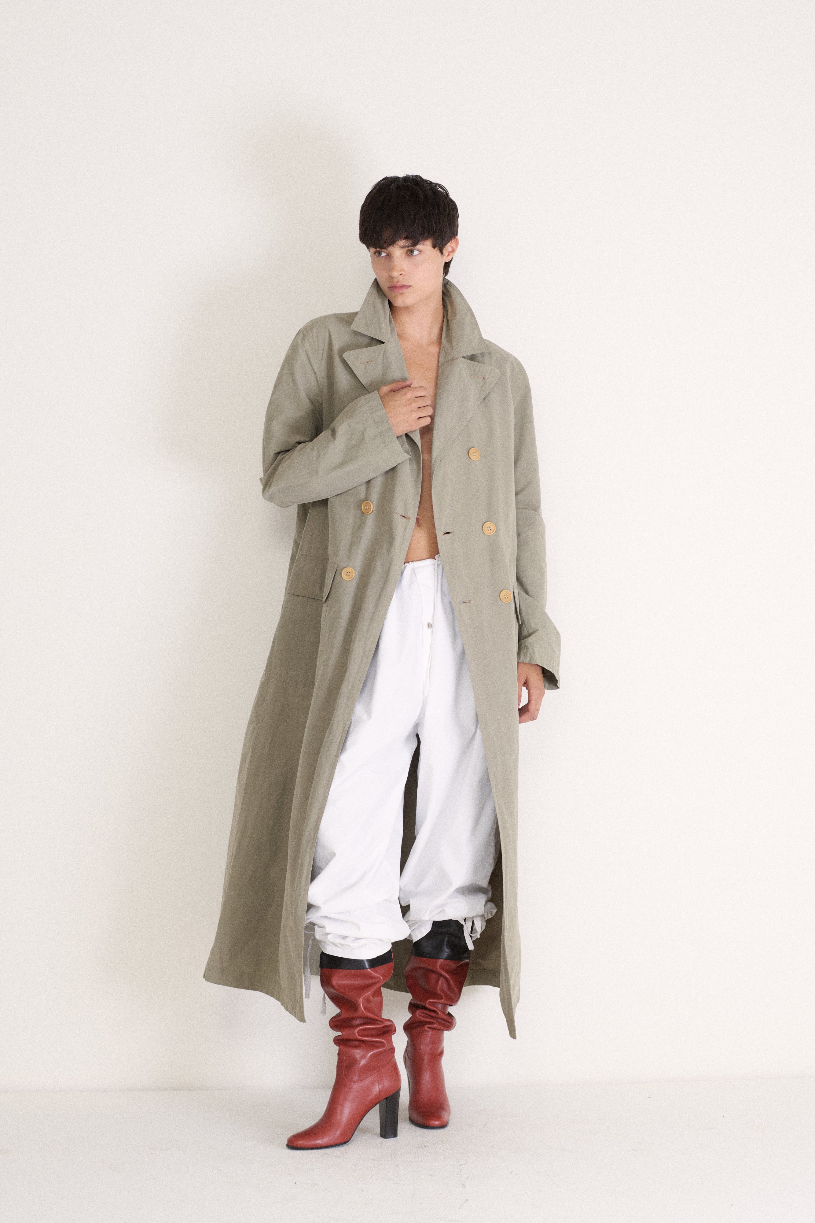 *Romeo Gigli Trench Coat - Desert Vintage