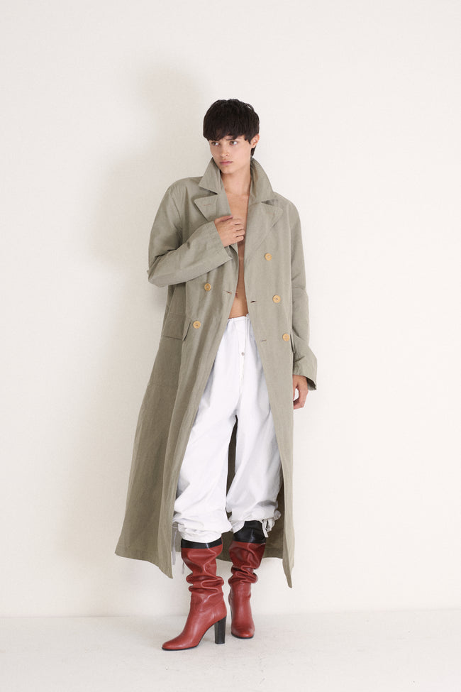 *Romeo Gigli Trench Coat - Desert Vintage