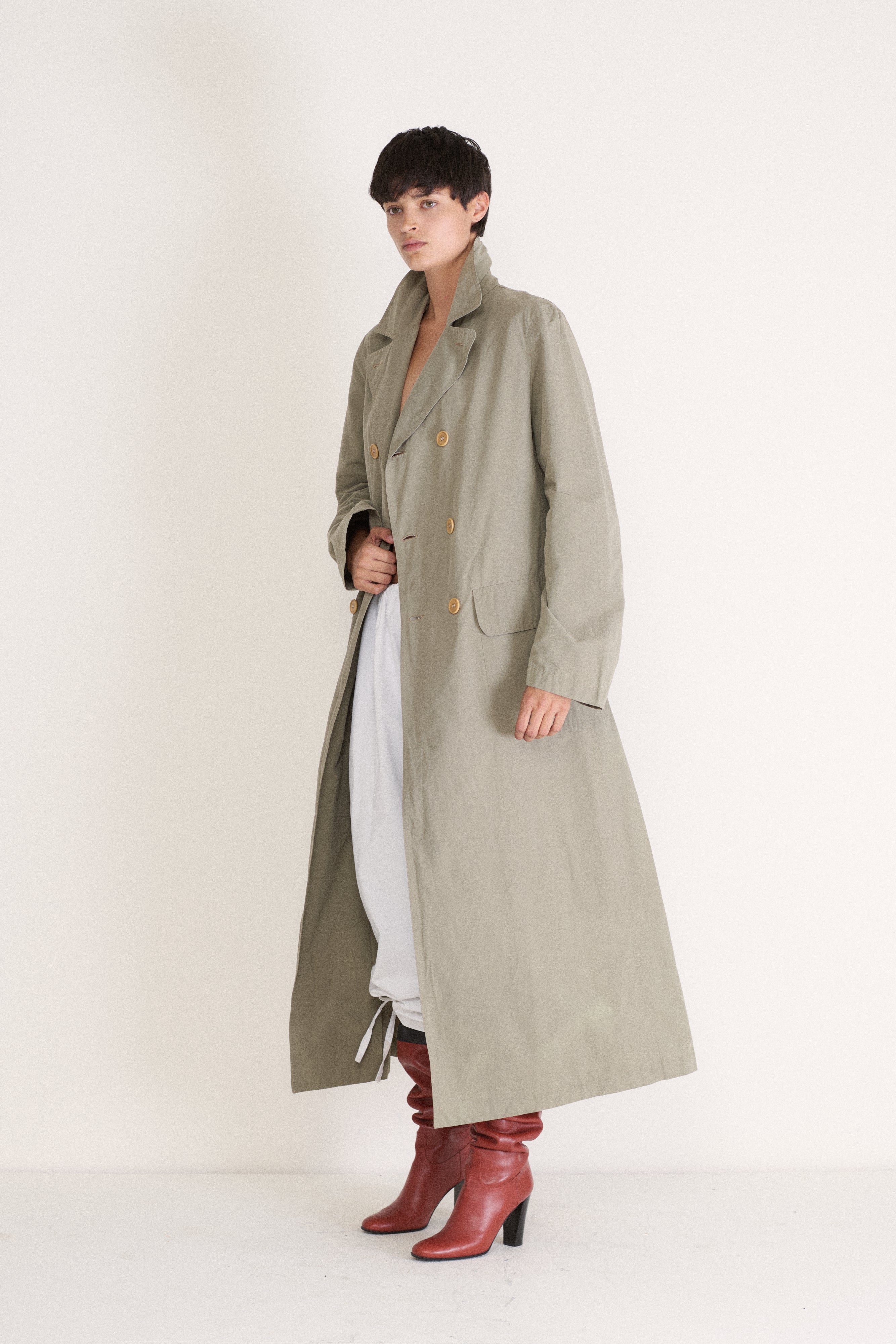 Romeo Gigli Trench Coat - Desert Vintage