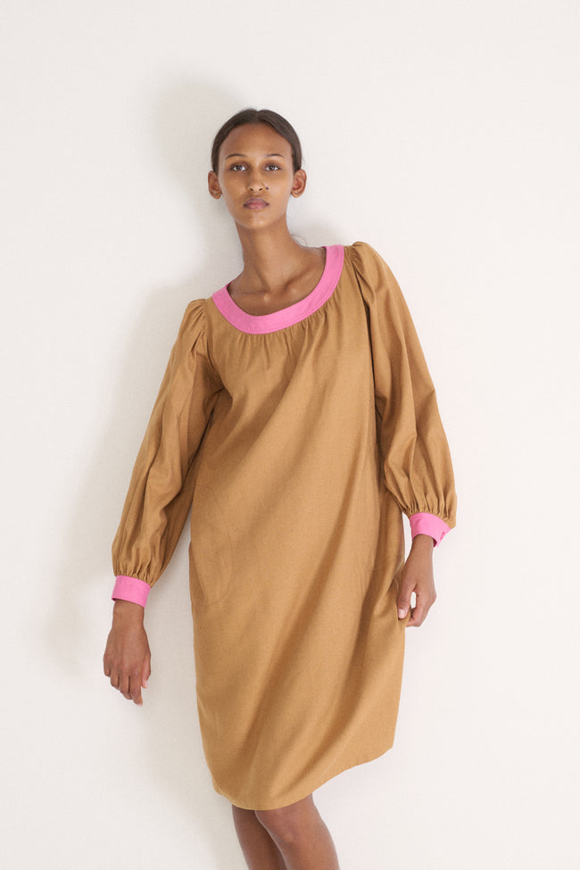 Ysl Raw Silk Tunic - Desert Vintage