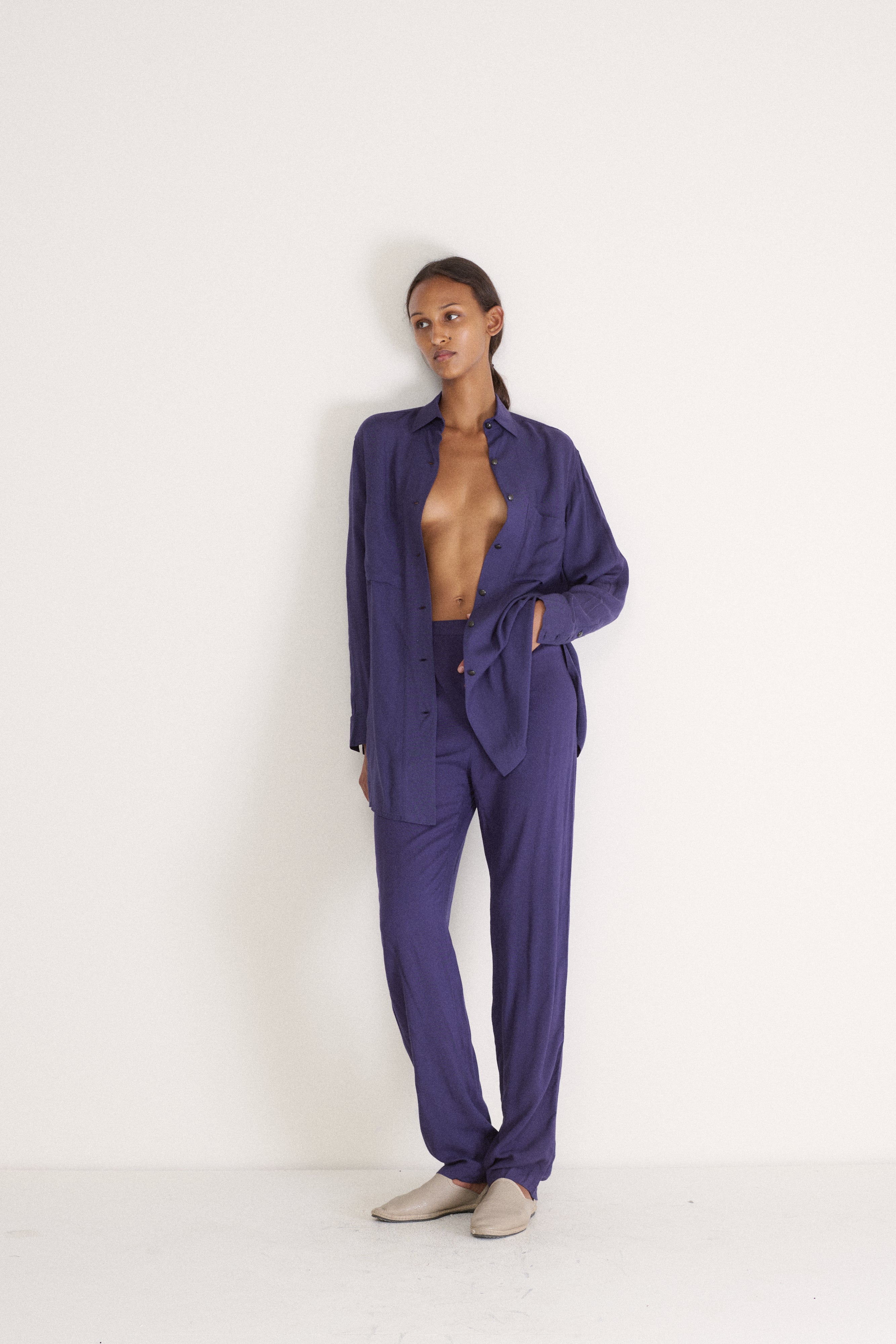 Alaïa Purple Ensemble - Desert Vintage