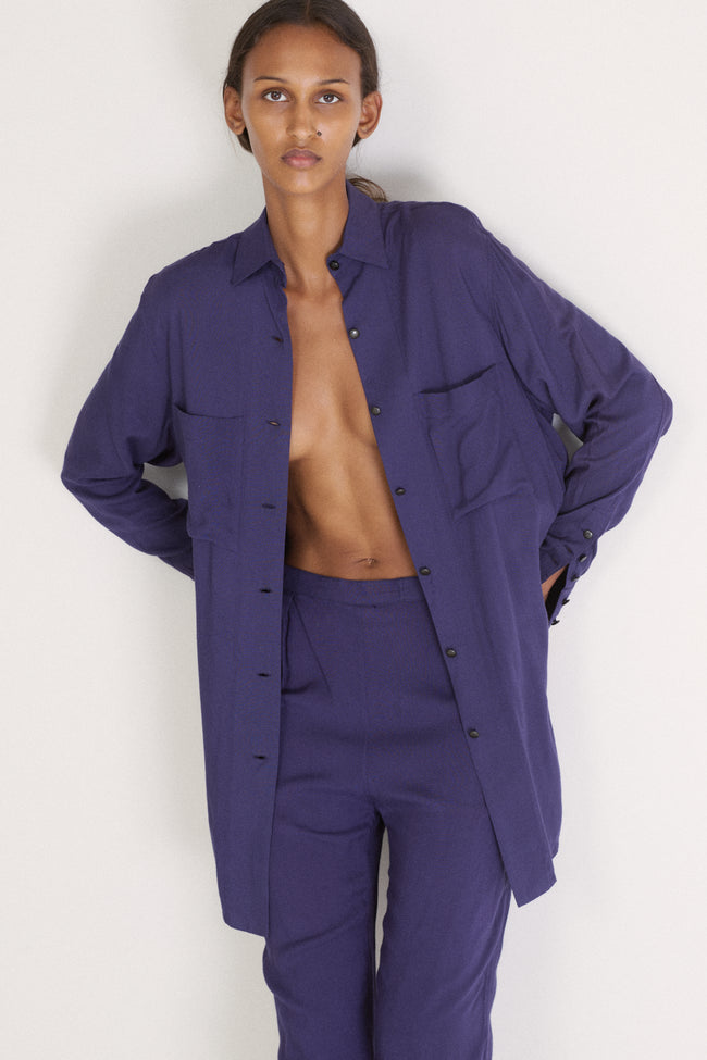 Alaïa Purple Ensemble - Desert Vintage