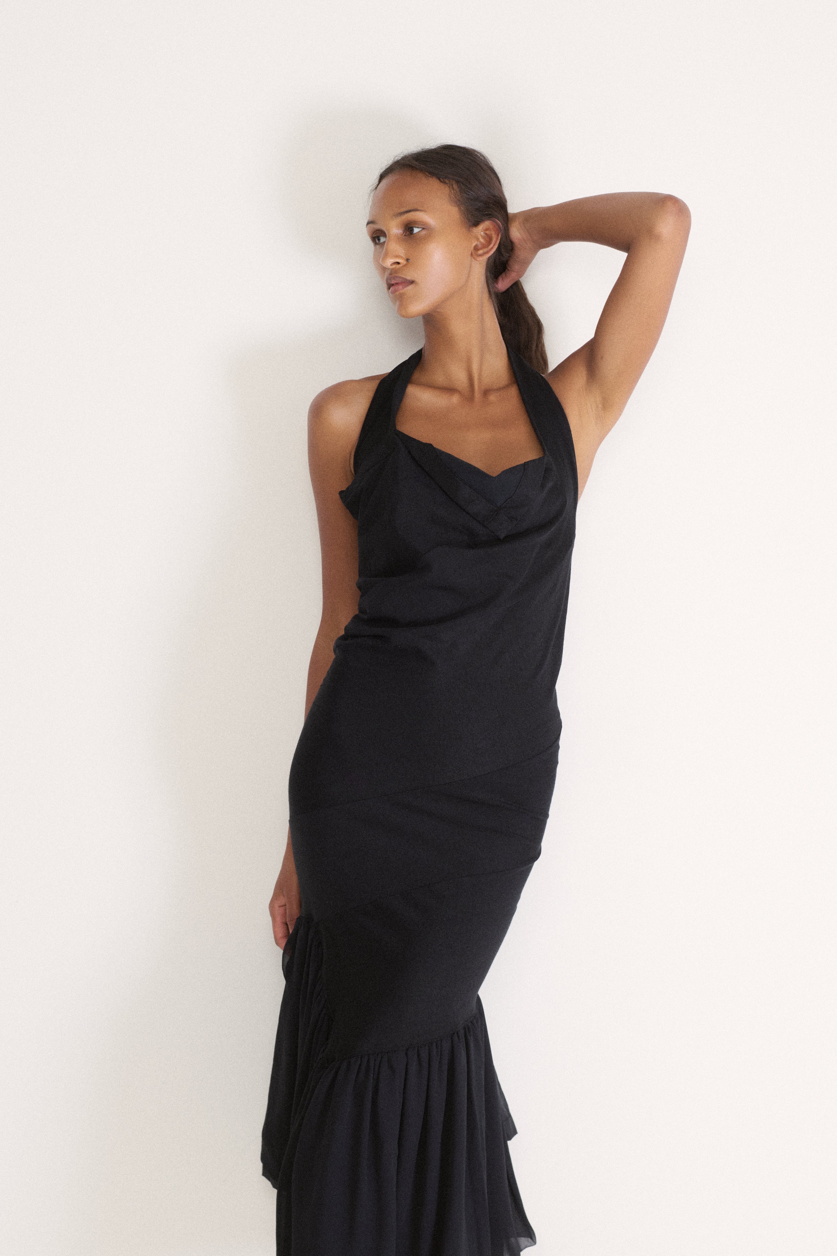 *Stephen Sprouse Black Dress - Desert Vintage