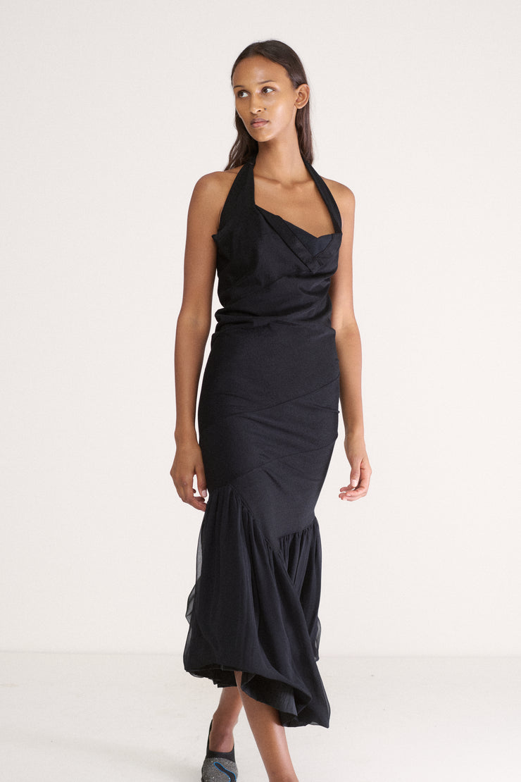 Stephen Sprouse Black Dress - Desert Vintage