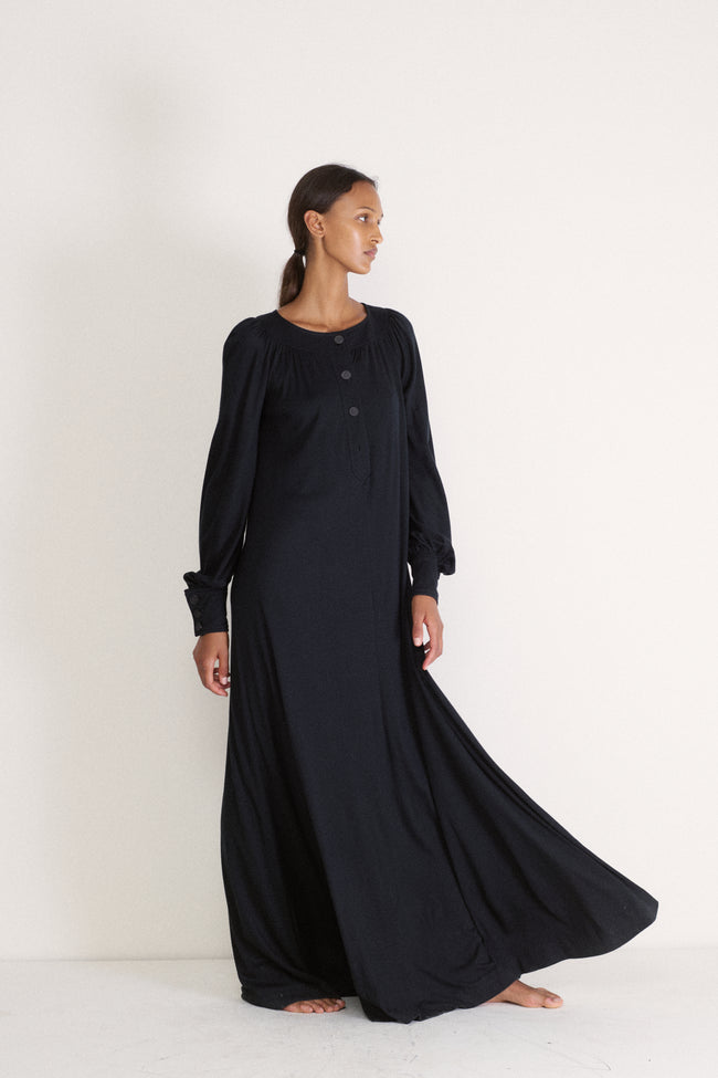 Ted Lapidus Black Dress - Desert Vintage