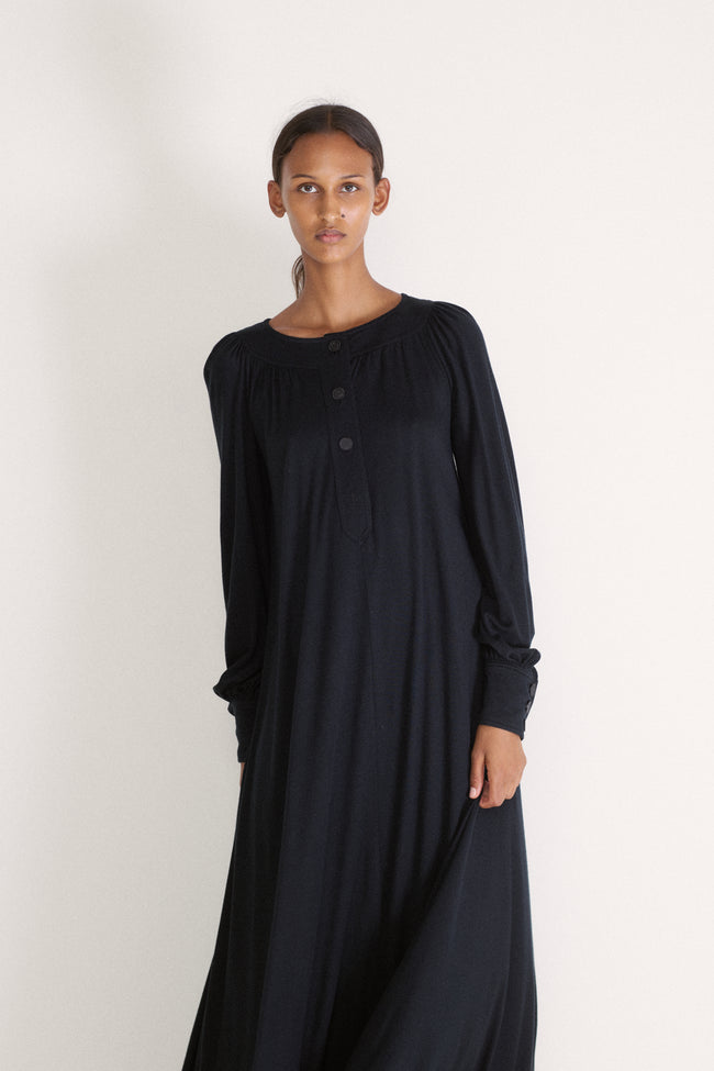 Ted Lapidus Black Dress - Desert Vintage