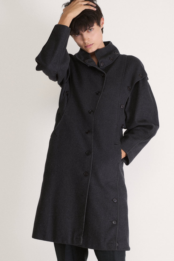 Koji Tatsuno Wool Coat - Desert Vintage