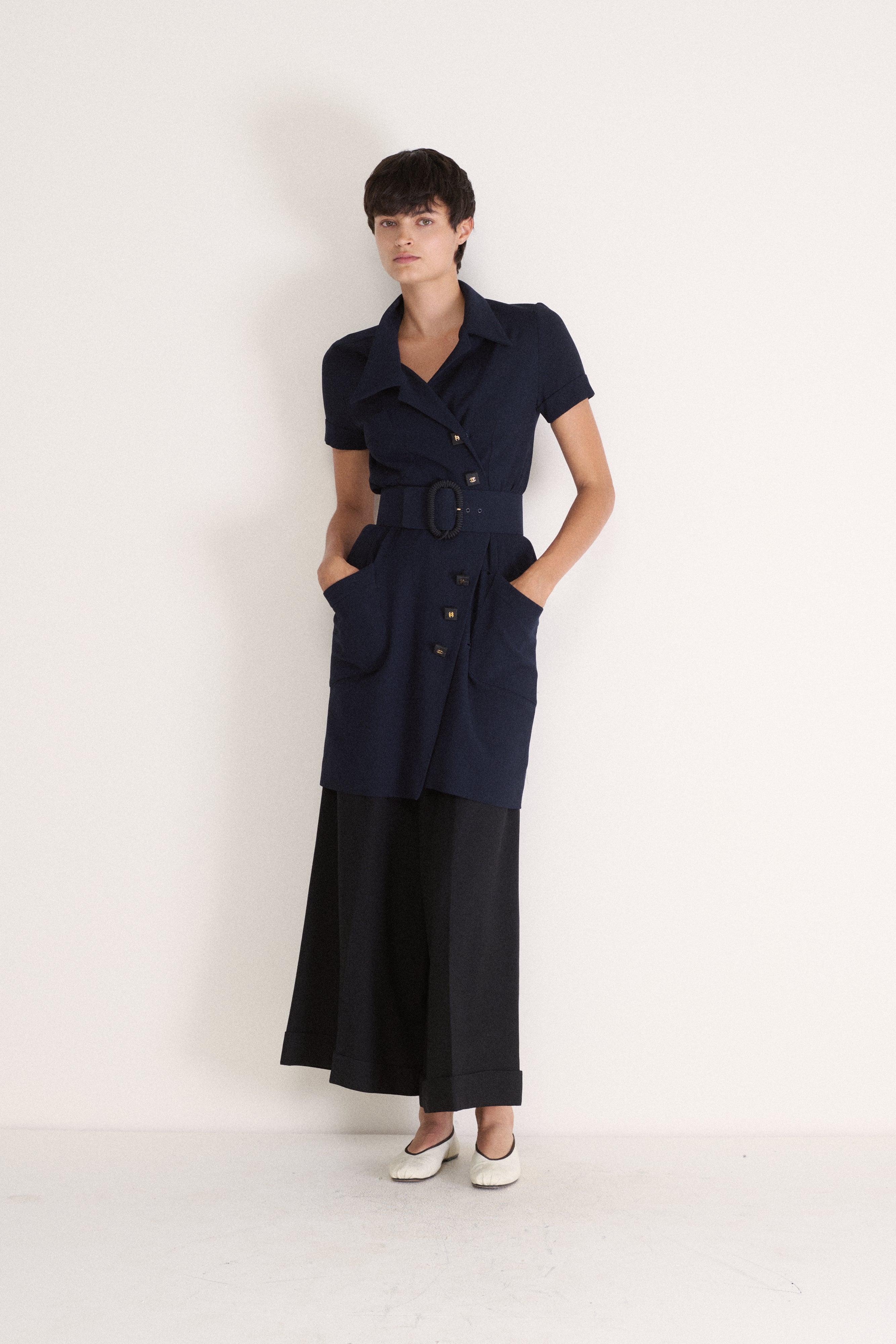 Chanel Navy Tunic - Desert Vintage