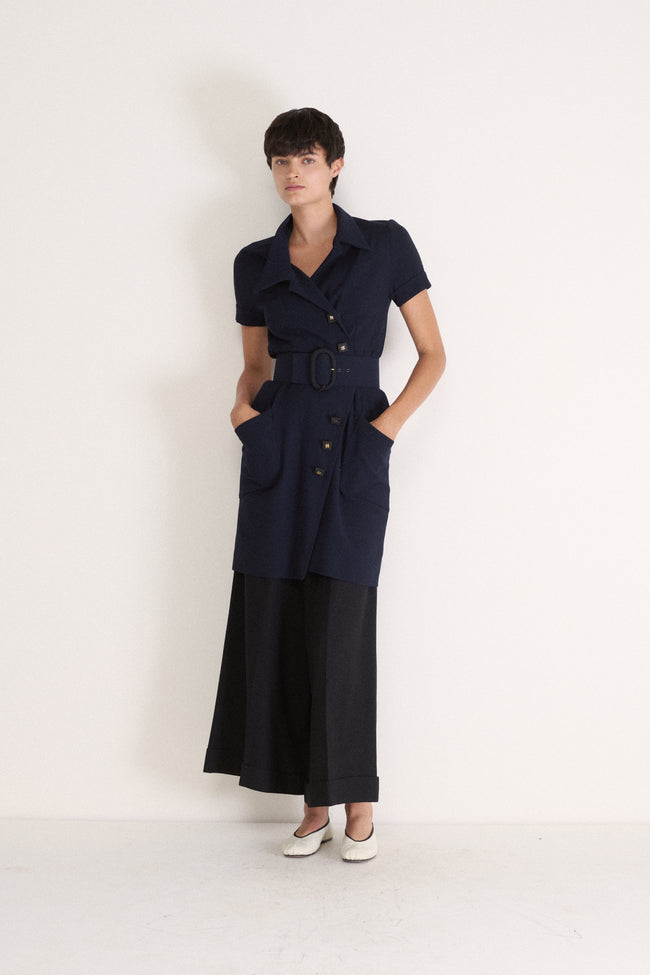 Chanel Navy Tunic - Desert Vintage
